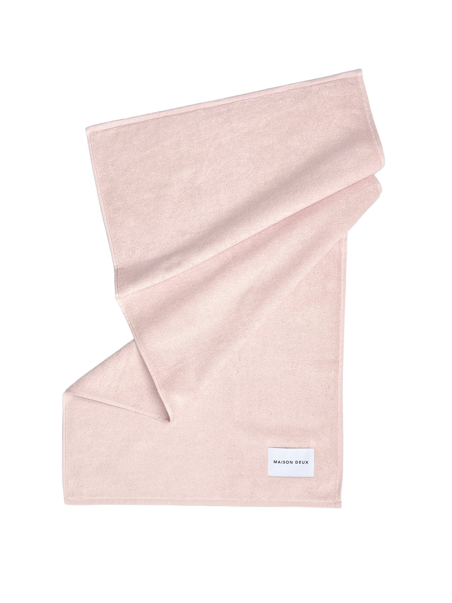 Maison Deux Handtuch SOLID COLOR Soft Pink | 100x50cm - Sir Henrys