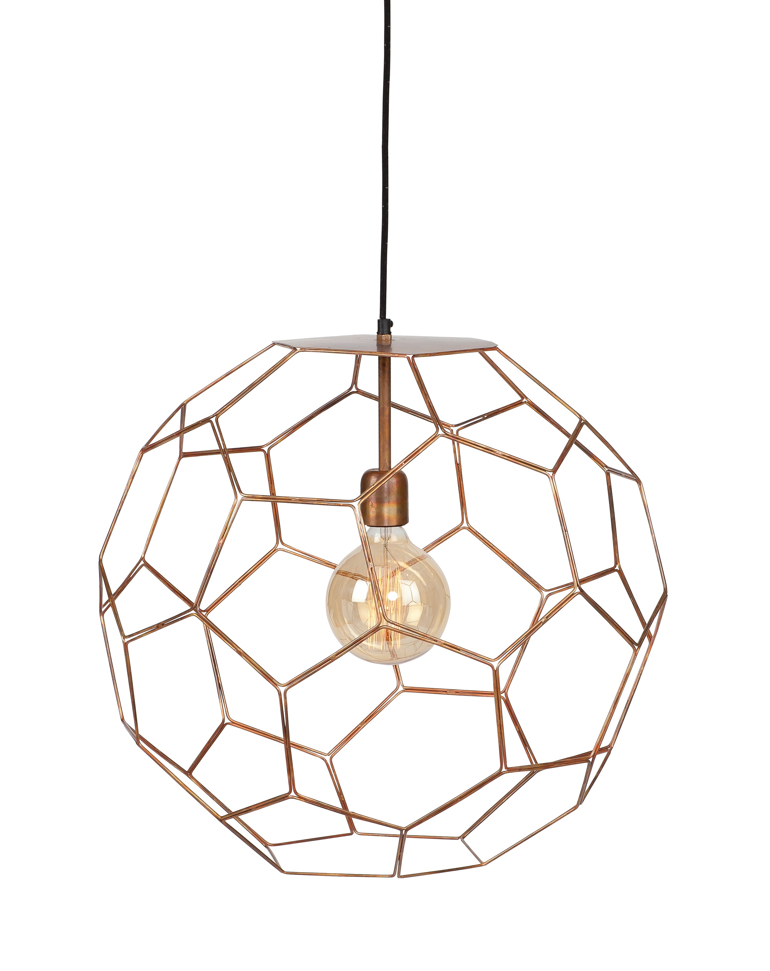 It's about RoMi Hängelampe MARRAKESH bronze | 34x34x32cm