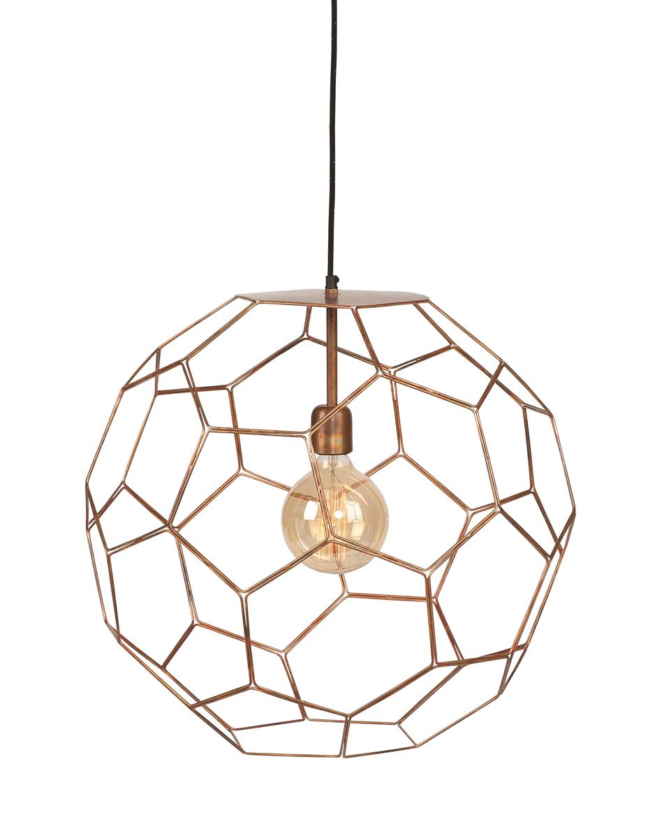 It's about RoMi Hängelampe MARRAKESH bronze | 34x34x32cm