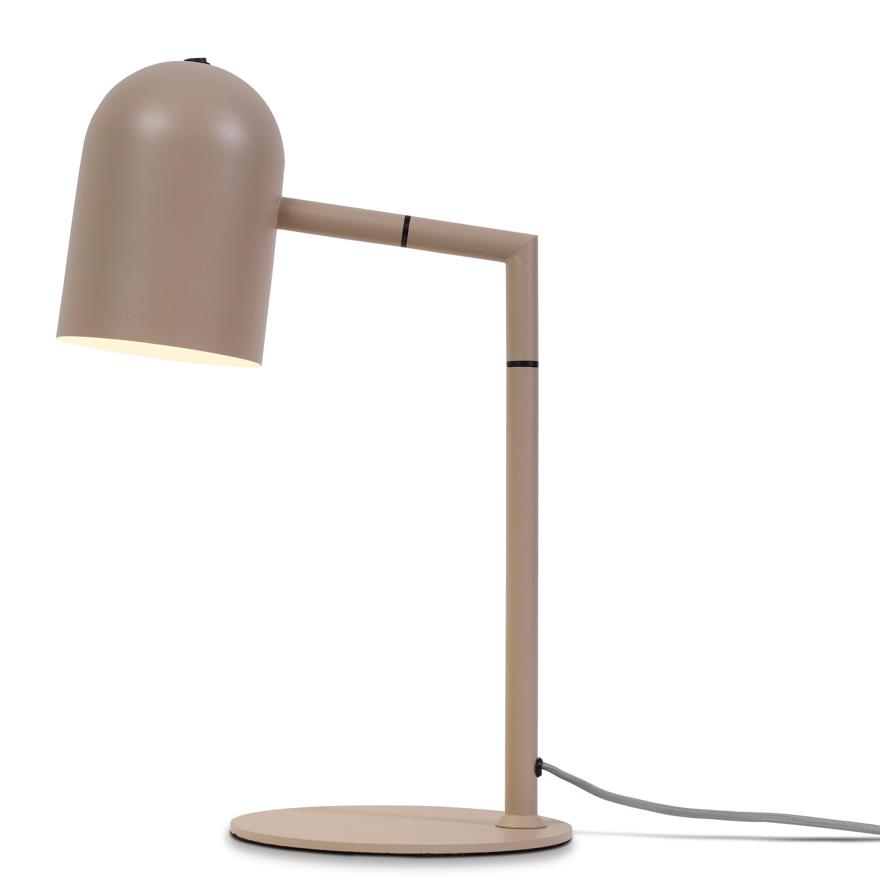It's about RoMi Tischlampe MARSEILLE grau | 30x20x45cm