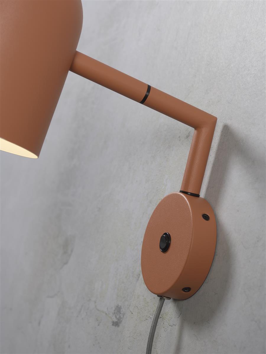 It's about RoMi Wandleuchte MARSEILLE orange | 29x12x27cm
