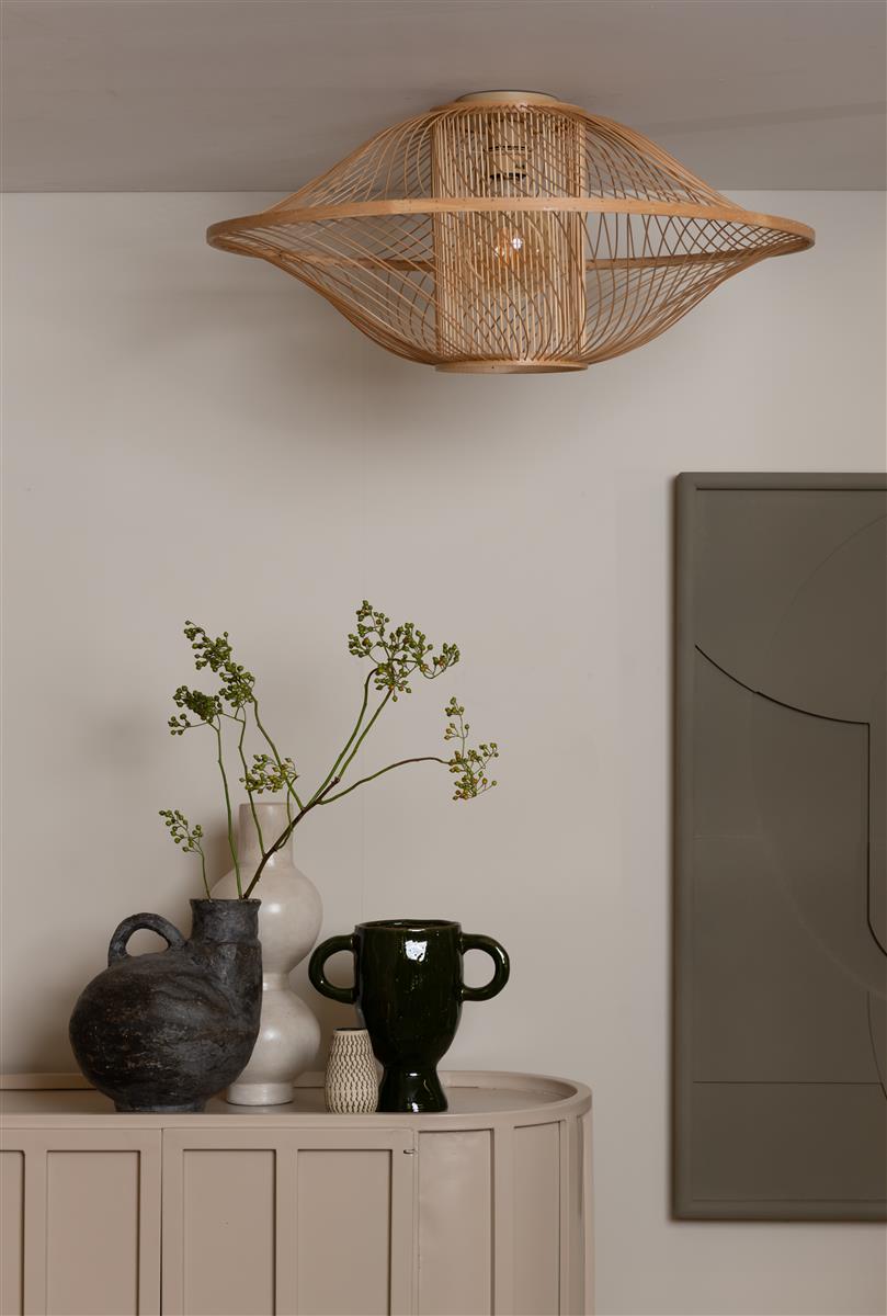 Good&Mojo Deckenlampe MAUI natur | 32x70x32cm
