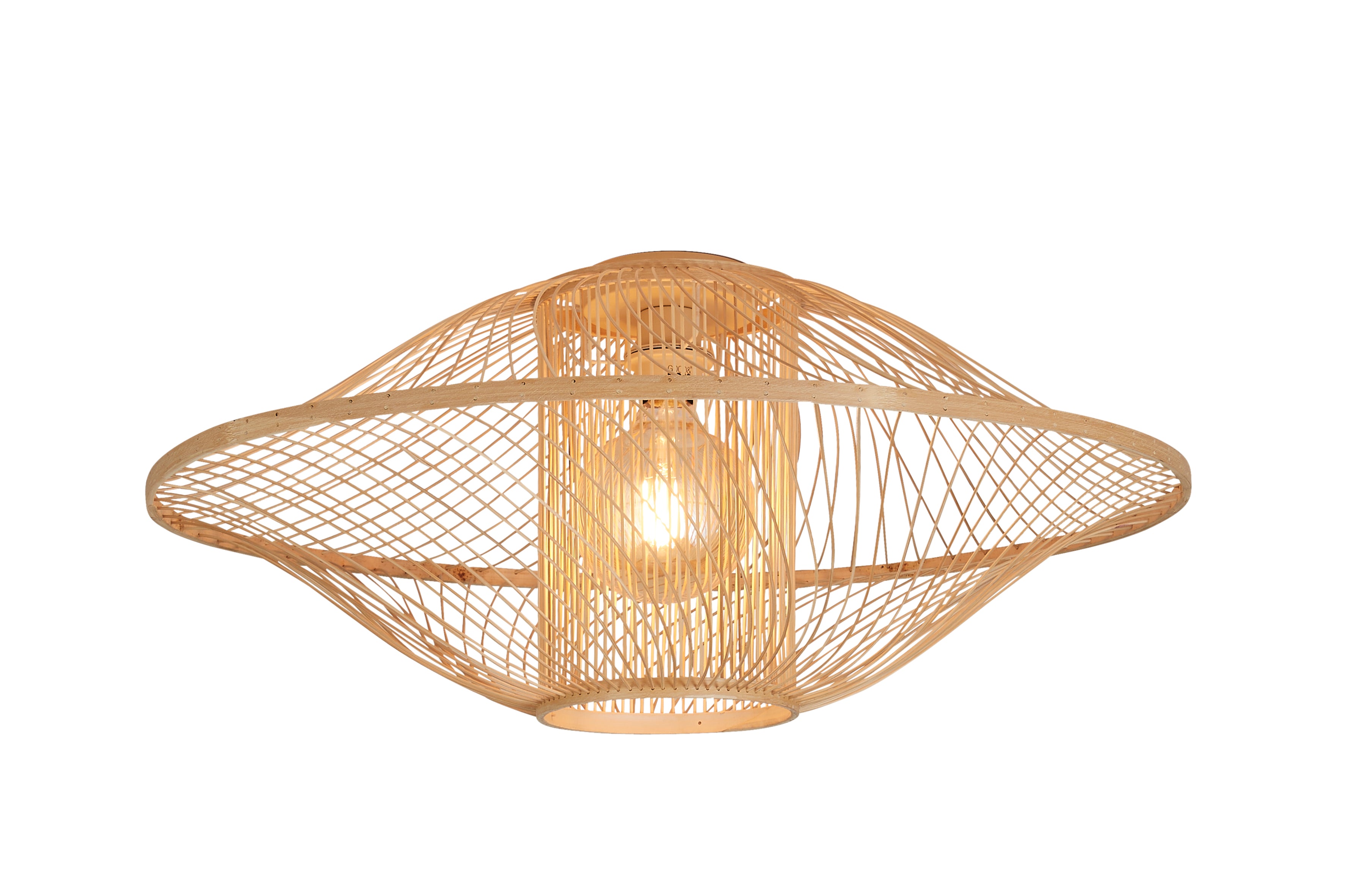 Good&Mojo Deckenlampe MAUI natur | 32x70x32cm