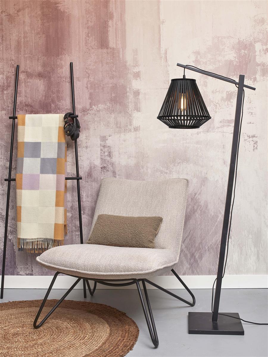Good&Mojo Stehlampe MERAPI braun | 57x30x150cm