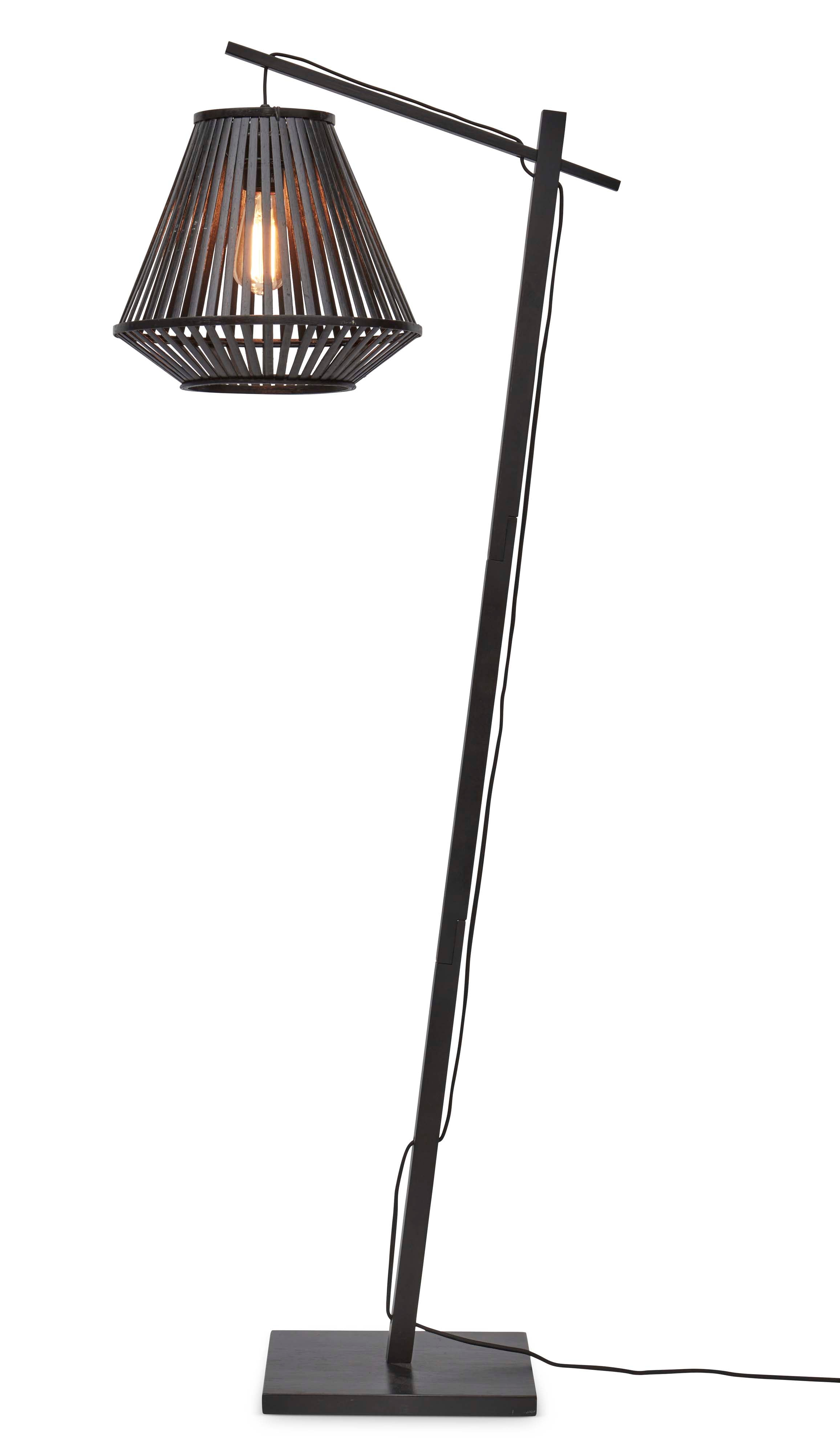 Good&Mojo Stehlampe MERAPI braun | 57x30x150cm