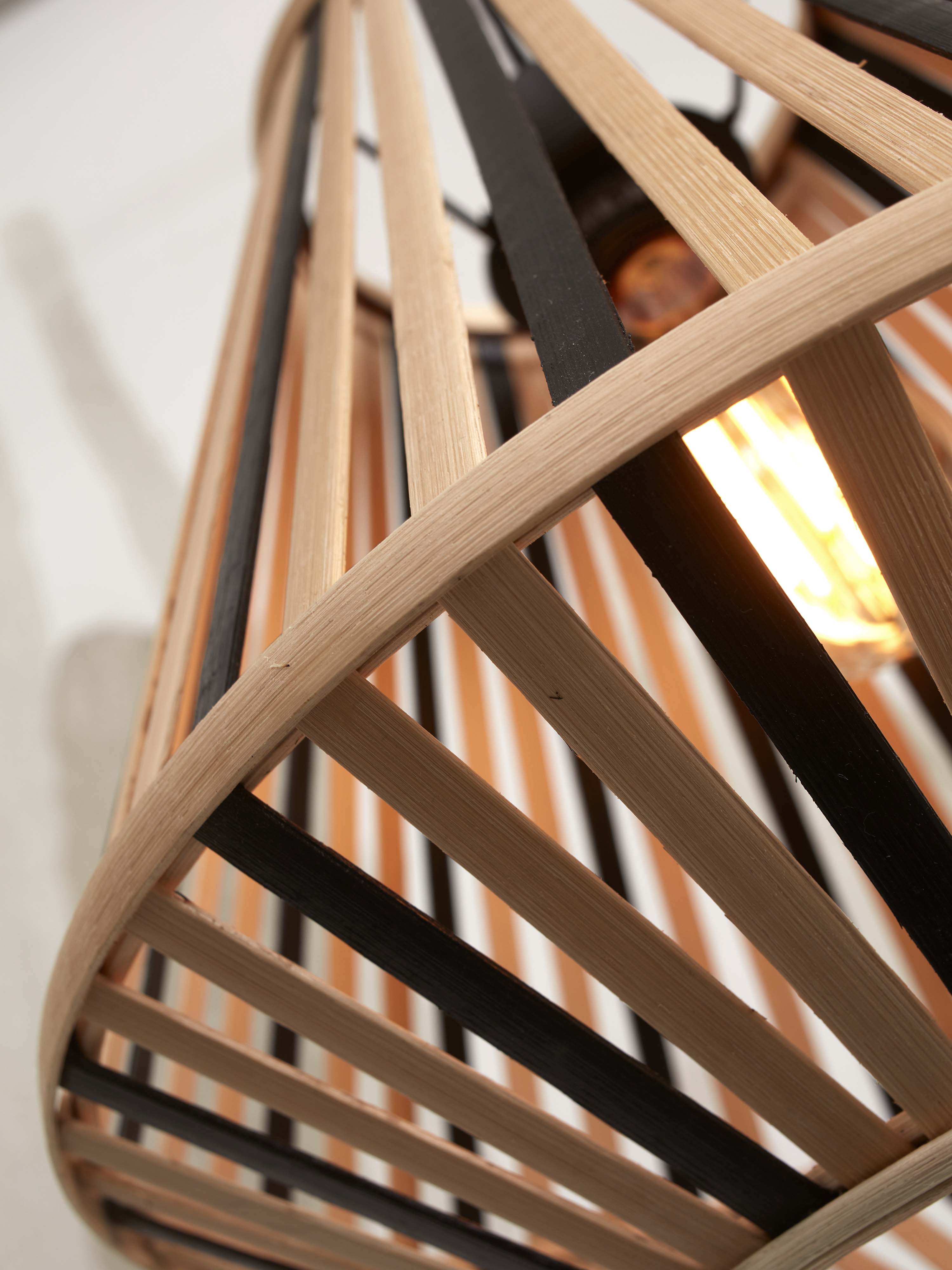 Good&Mojo Stehlampe MERAPI braun | 57x30x150cm