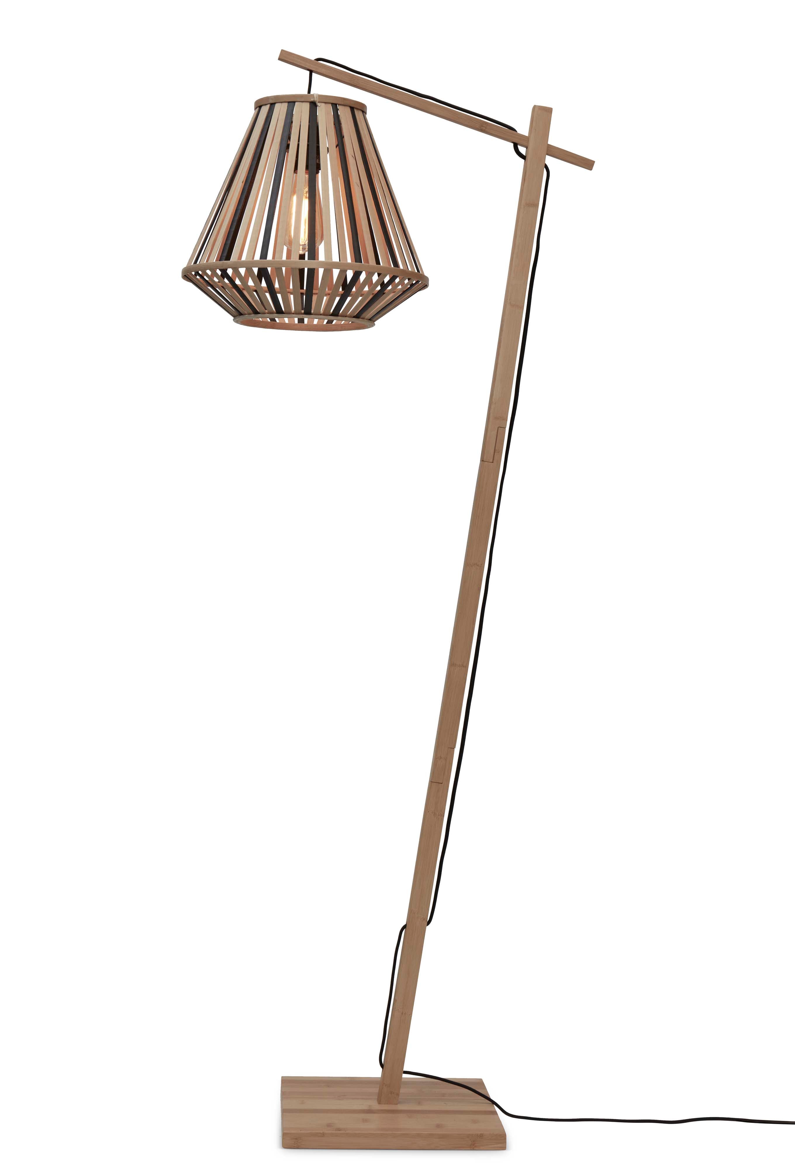 Good&Mojo Stehlampe MERAPI braun | 57x30x150cm