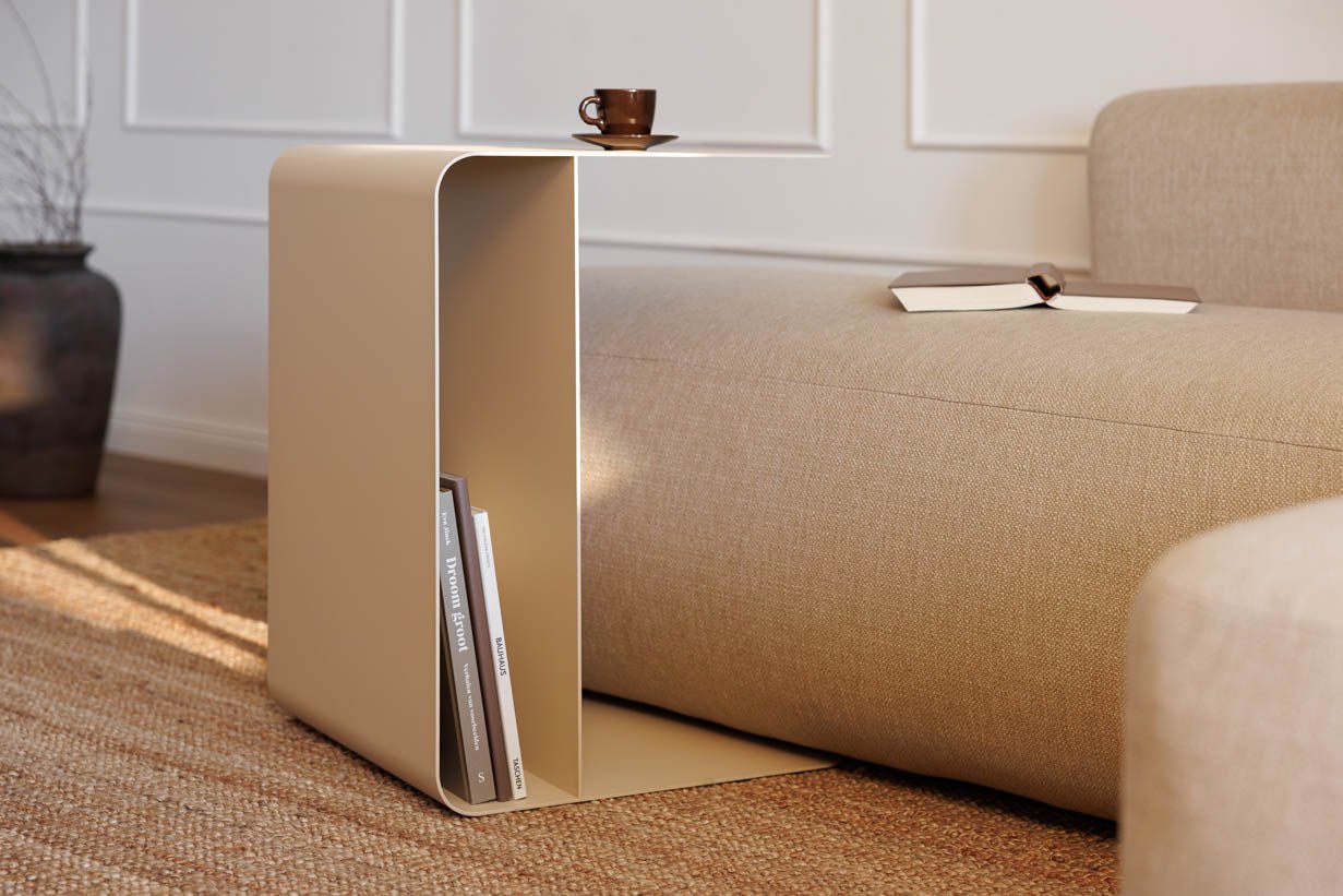 Metallbude Beistelltisch COSMO | 60x40x44cm - Sir Henrys