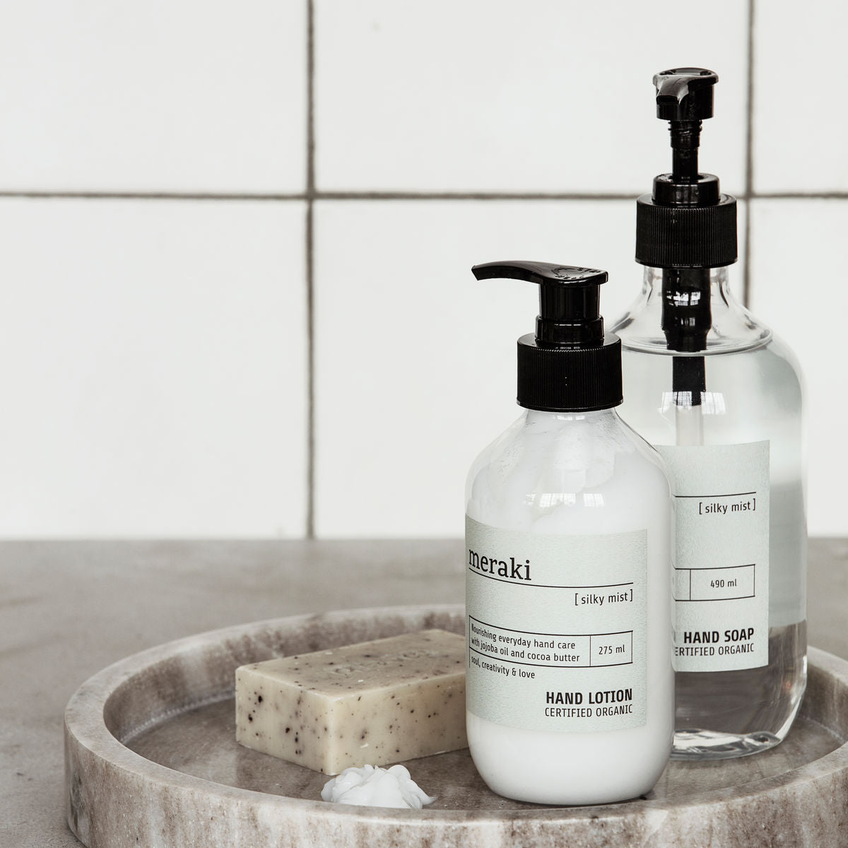 Meraki Handseife Hand soap SILKY MIST 490ml