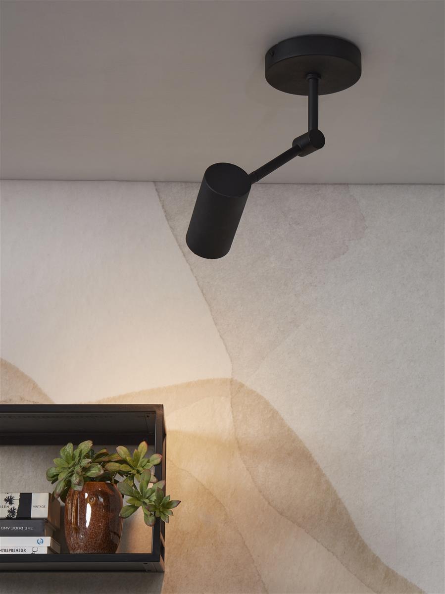 It's about RoMi Deckenlampe MONTREUX schwarz | 11x6x28cm