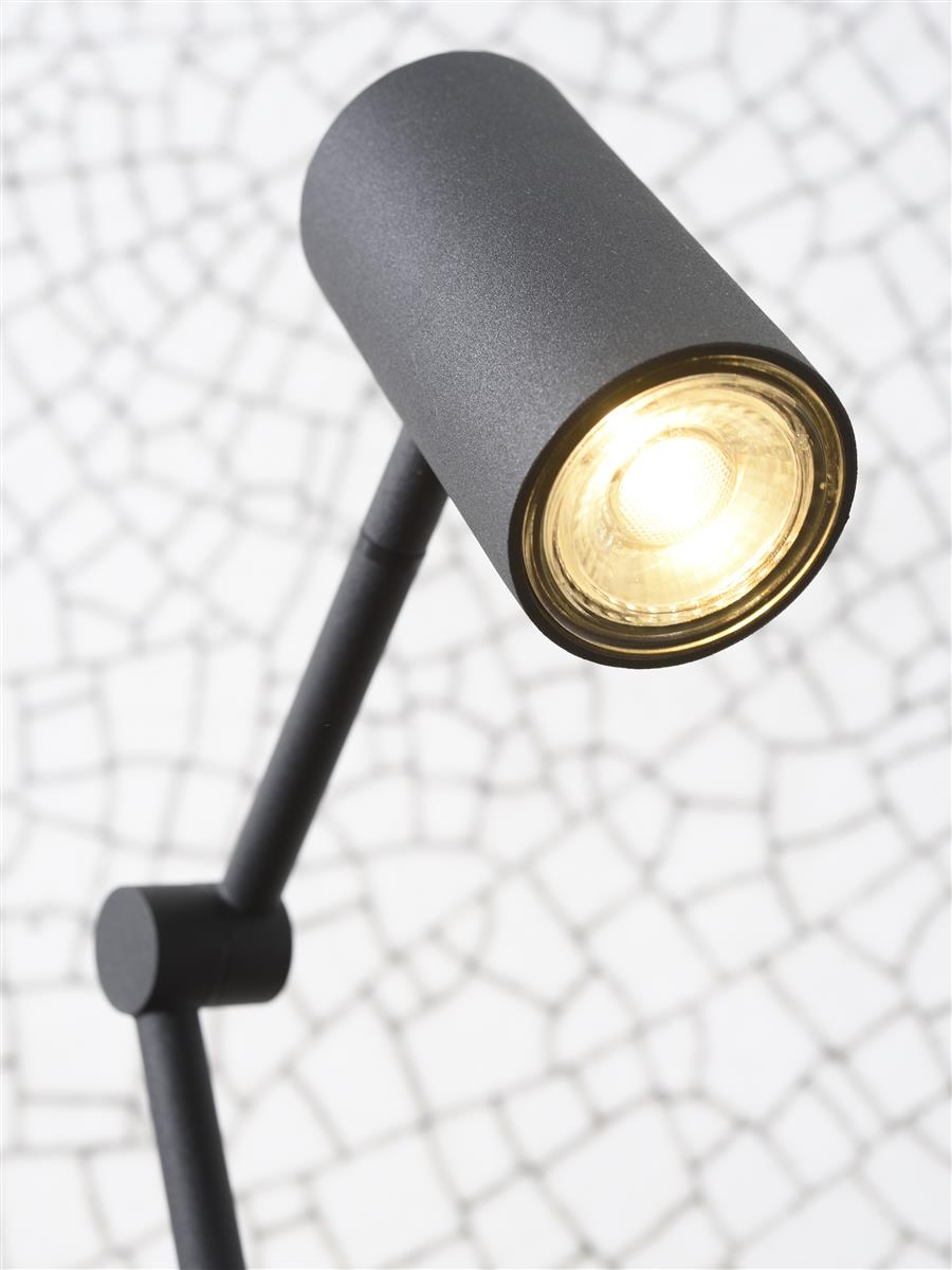 It's about RoMi Stehlampe MONTREUX schwarz | 22x22x133cm