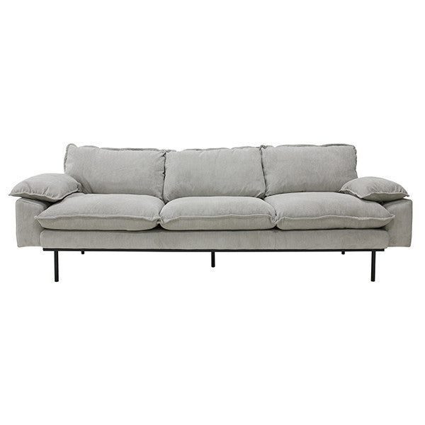 HKliving Sofa RETRO 3-Sitzer | 225cm