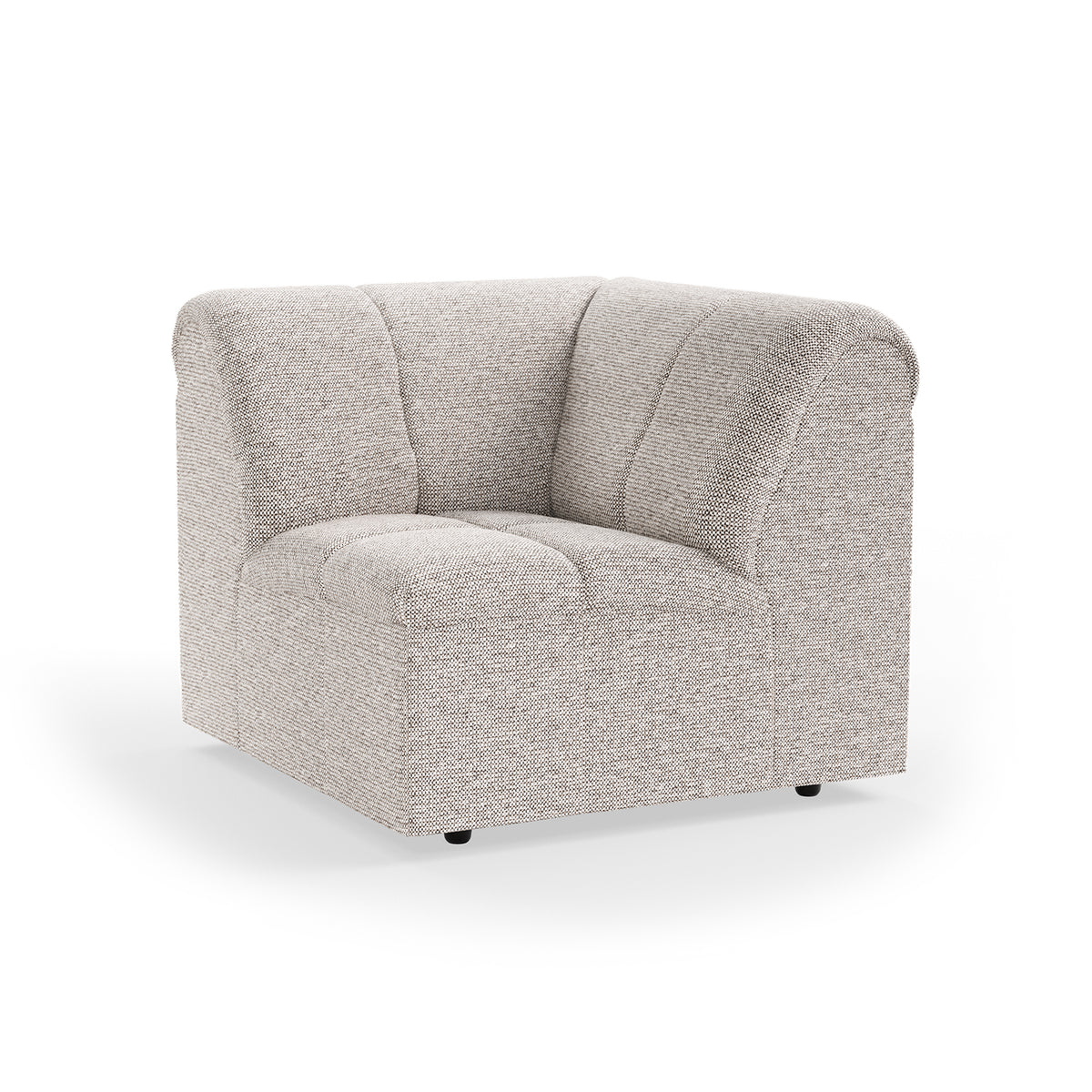HKliving modulare Couch WAVE sneak light grey