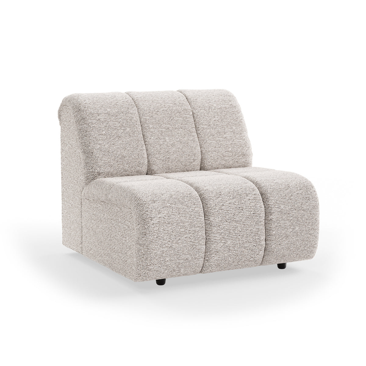 HKliving modulare Couch WAVE sneak light grey