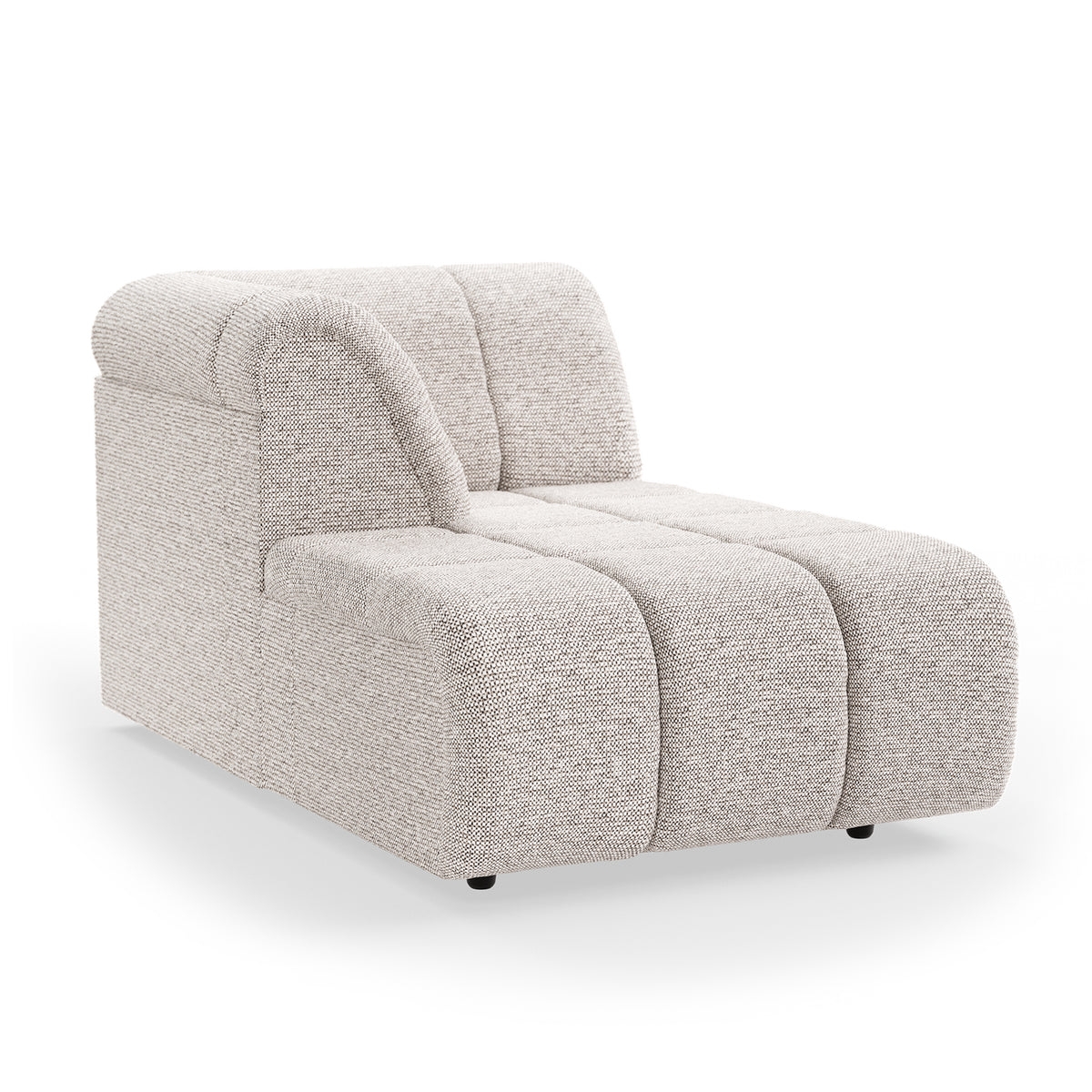 HKliving modulare Couch WAVE sneak light grey