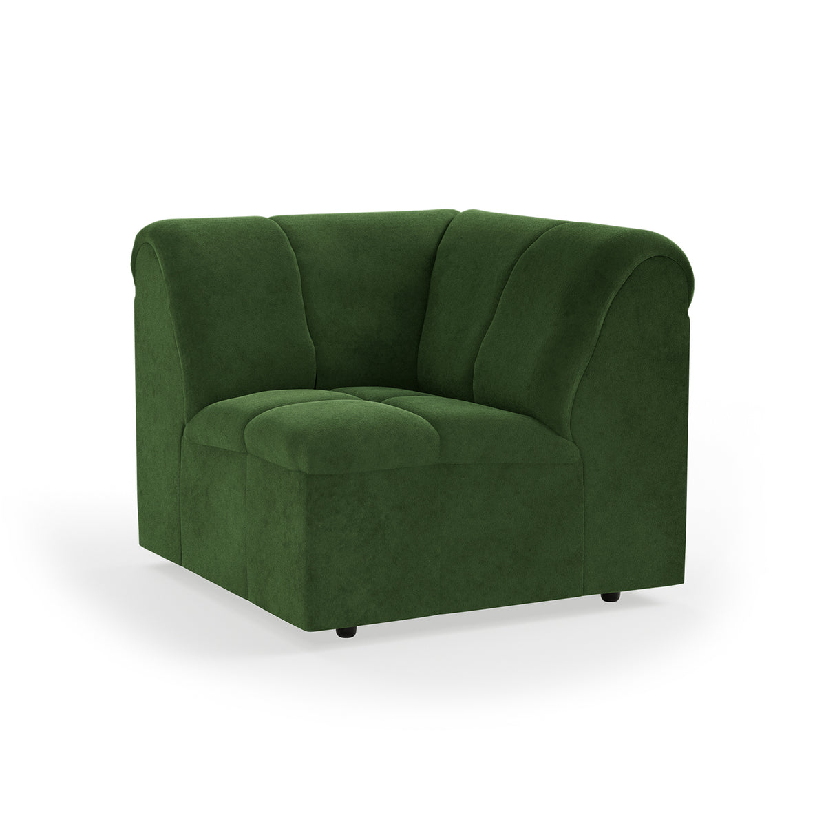 HKliving modulare Couch WAVE royal velvet green