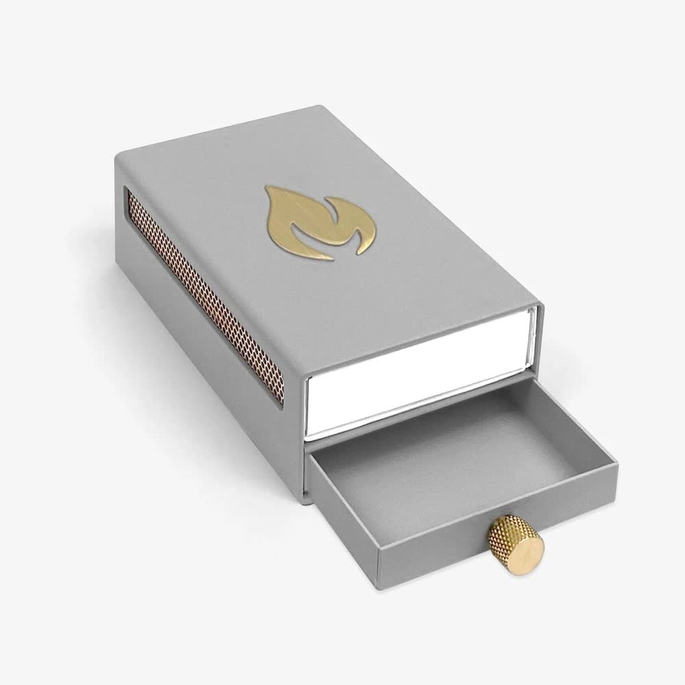Nordic Flame DesignHülle für Streichhölzer grau - Sir Henrys