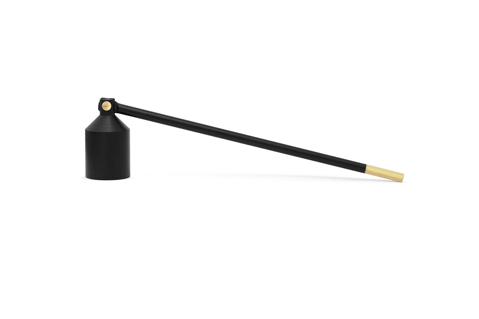 Nordic Flame Kerzenlöscher BLACK schwarz gold 20cm - Sir Henrys