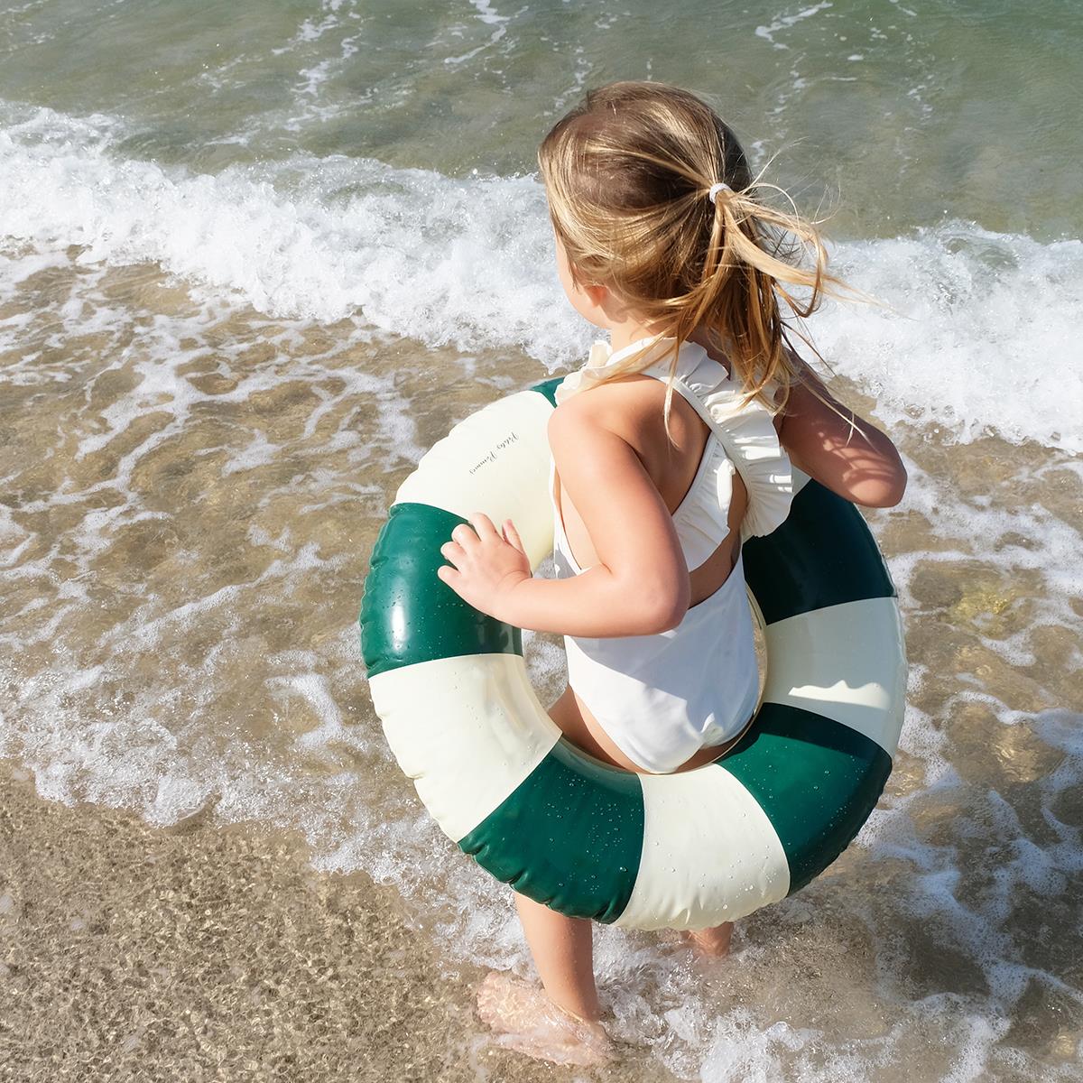 Petites Pommes Schwimmring ANNA Oxford Green | Ø 60cm