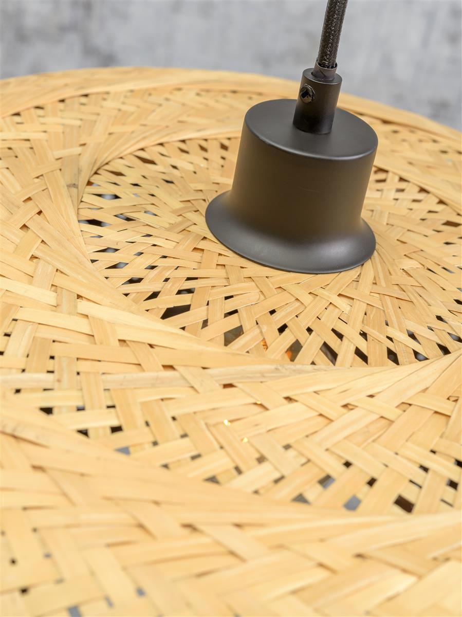 Good&Mojo Stehlampe PALAWAN braun | 77x77x176cm
