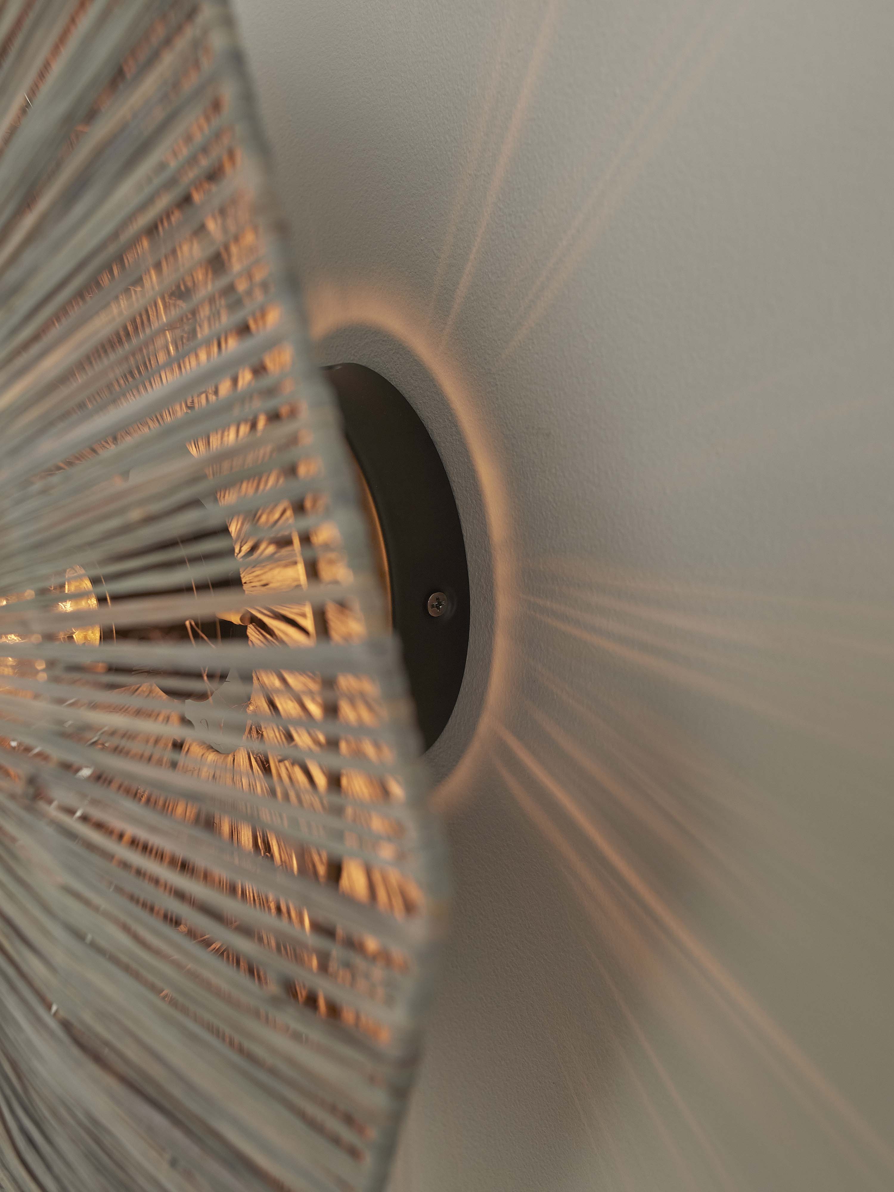 Good&Mojo Deckenlampe PANAMA grau | 65x65x7cm