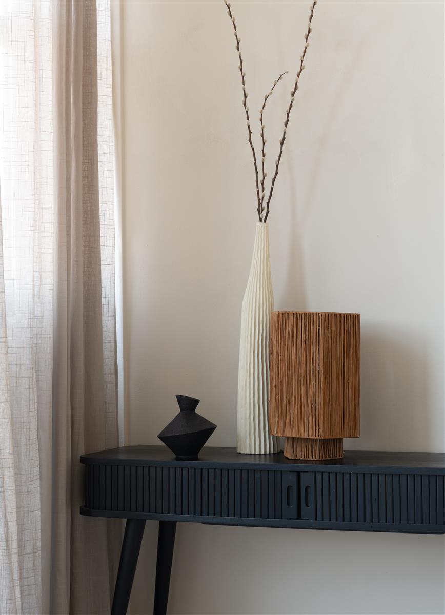 Good&Mojo Tischlampe PANAMA braun | 36x24x36cm