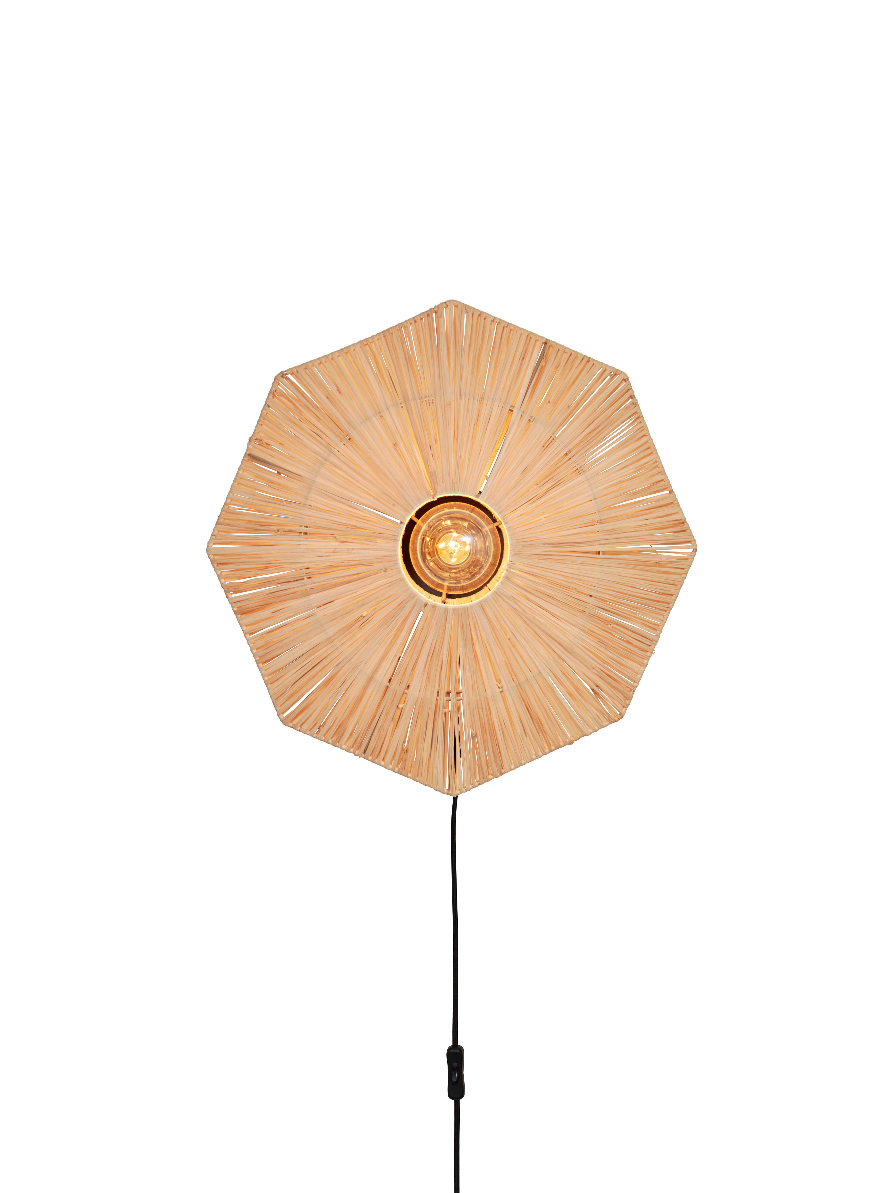Good&Mojo Wandleuchte PANAMA gelb | 45x7x45cm