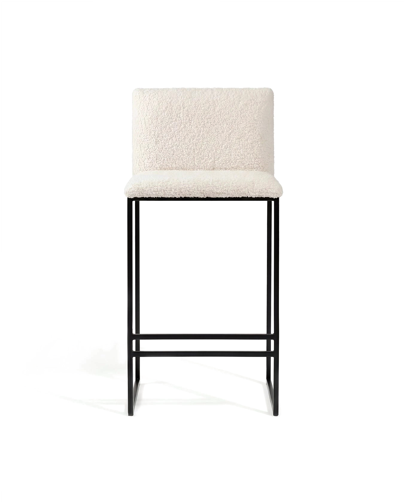 by Crea® Barhocker PHILIP Bouclé Ivory