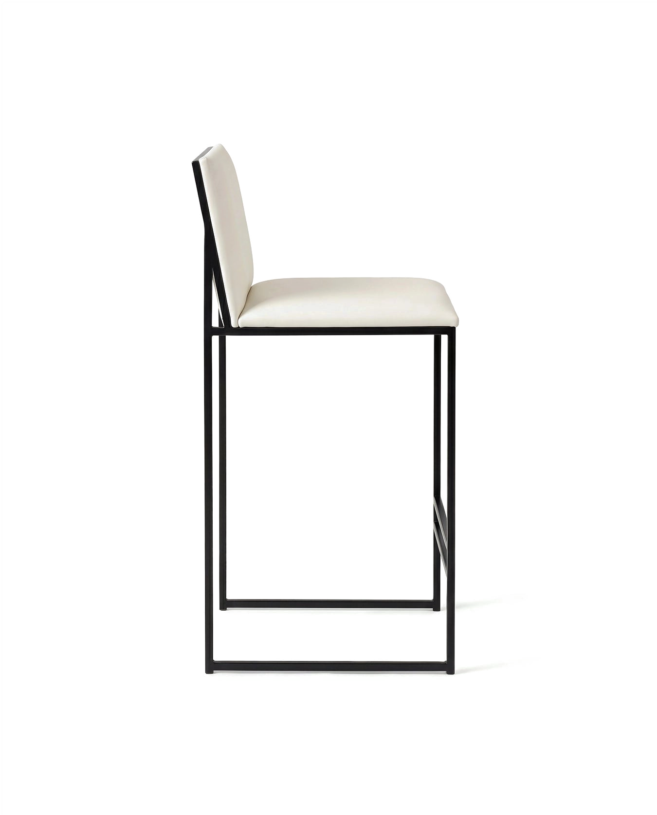 by Crea® Barhocker PHILIP Leder Ivory