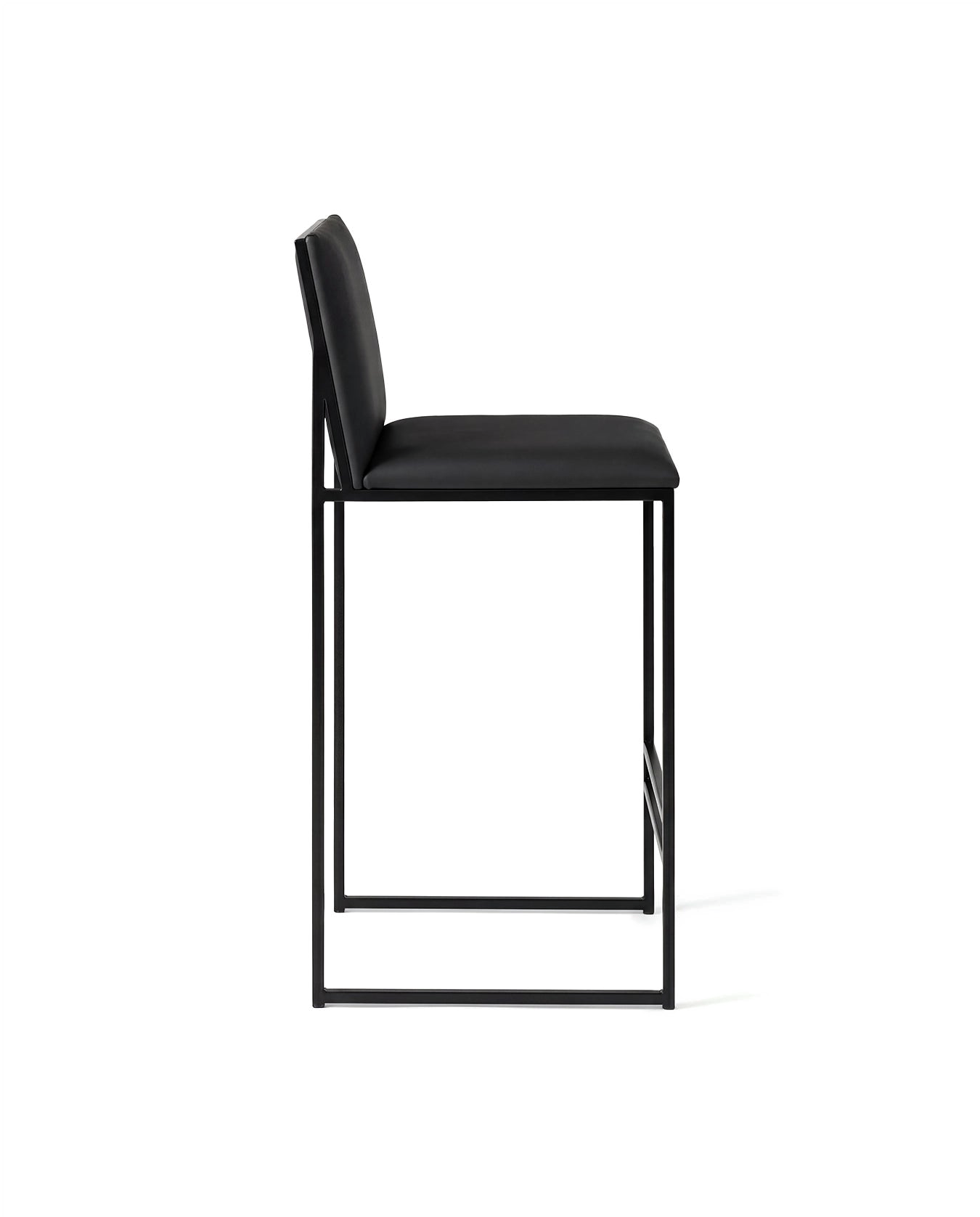 by Crea® Barhocker PHILIP Leder Jade Black