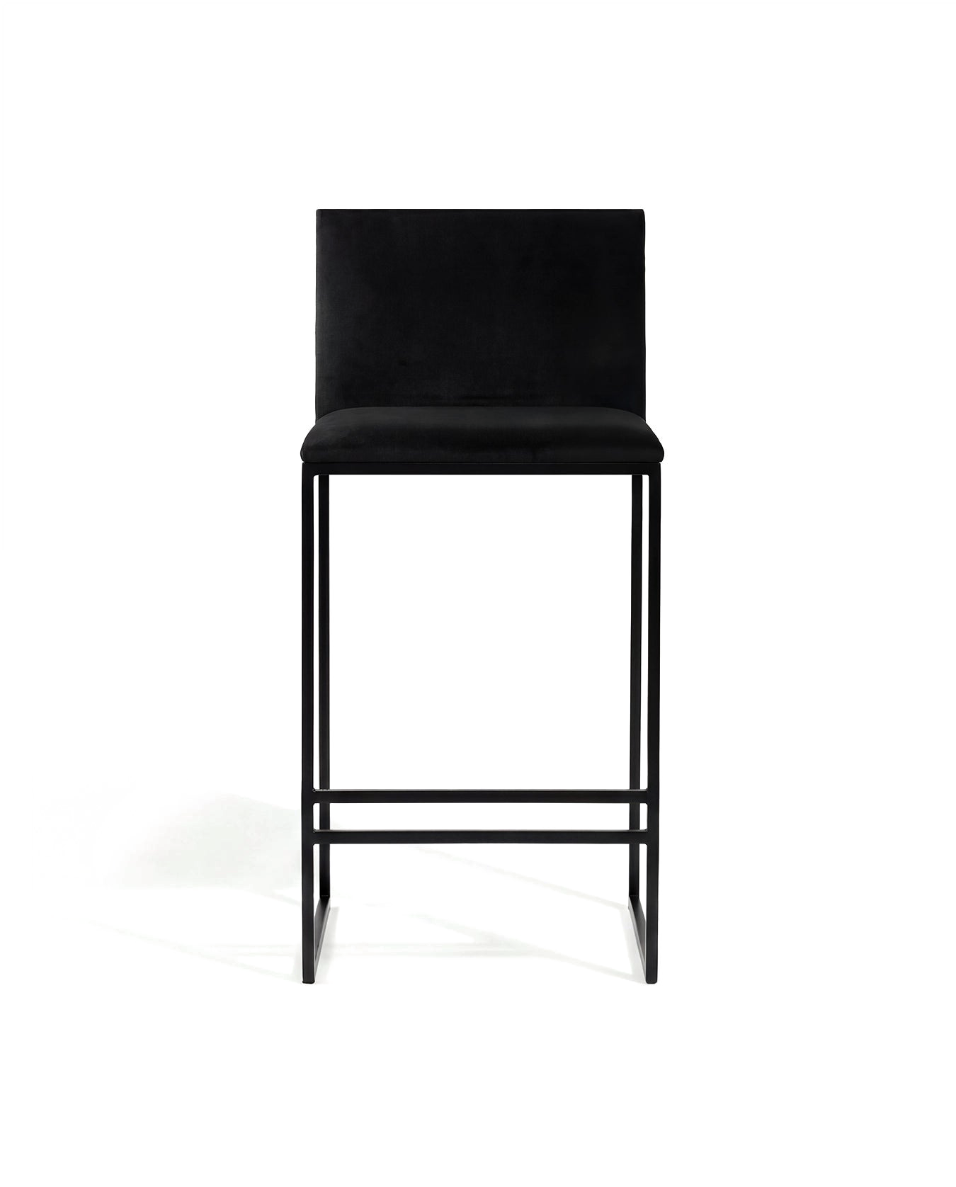 by Crea® Barhocker PHILIP Samt Jade Black