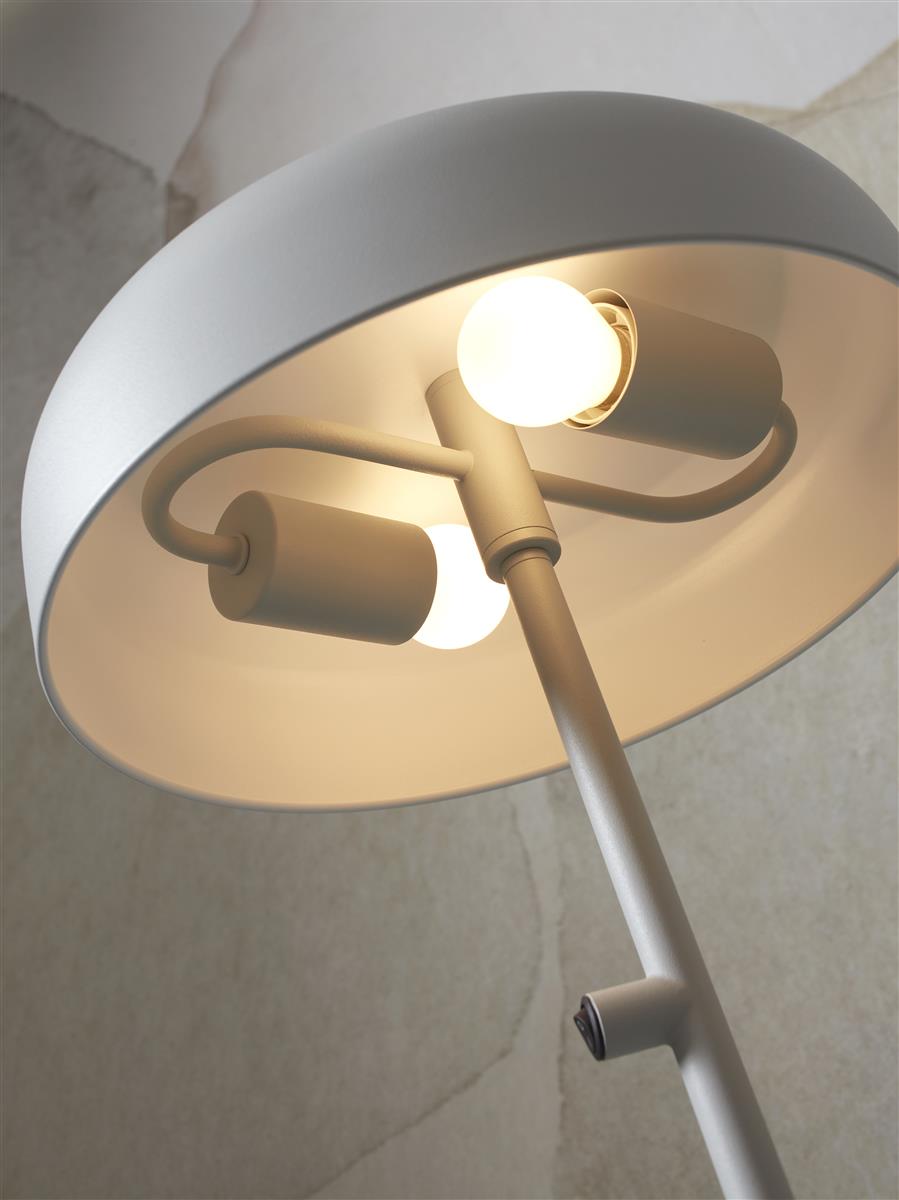 It's about RoMi Stehlampe PORTO grau | 30x30x145,5cm