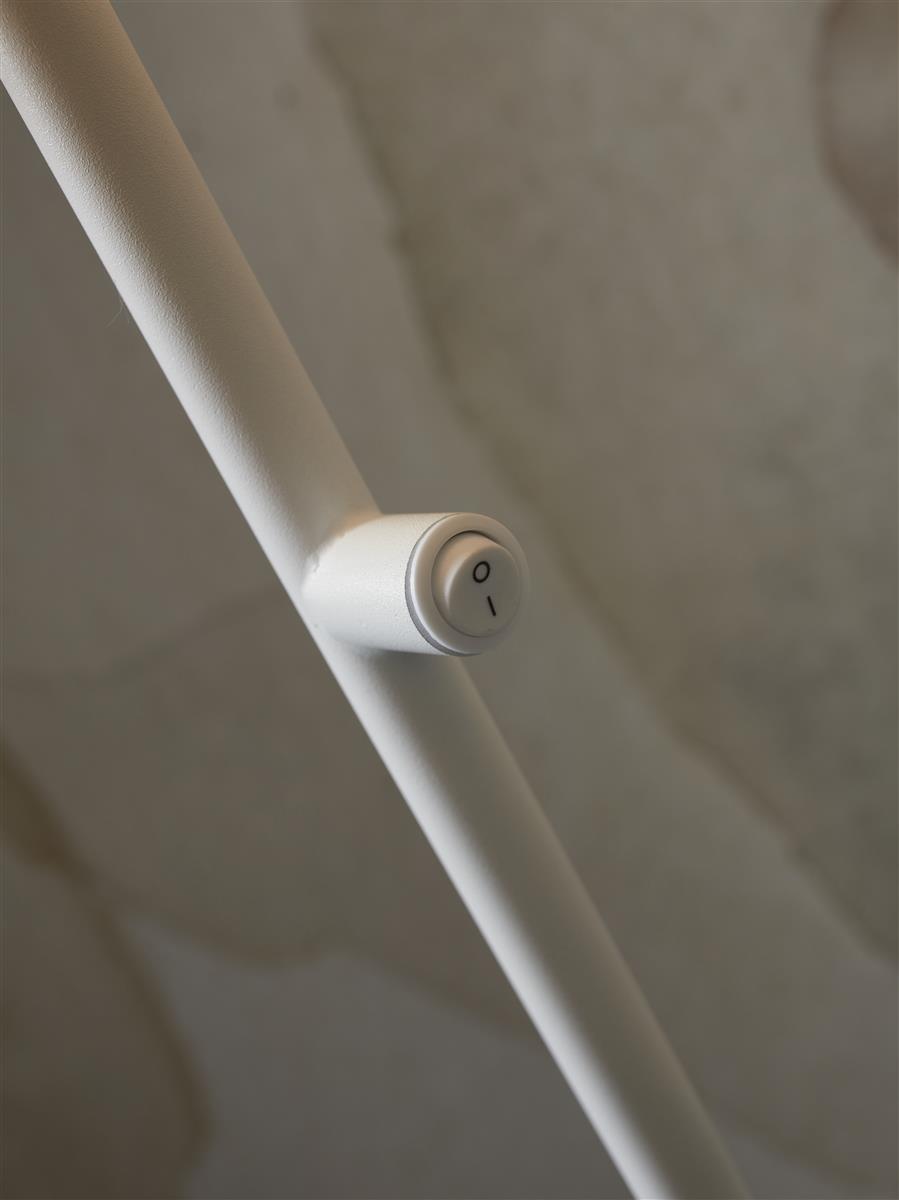 It's about RoMi Stehlampe PORTO weiß | 30x30x145,5cm