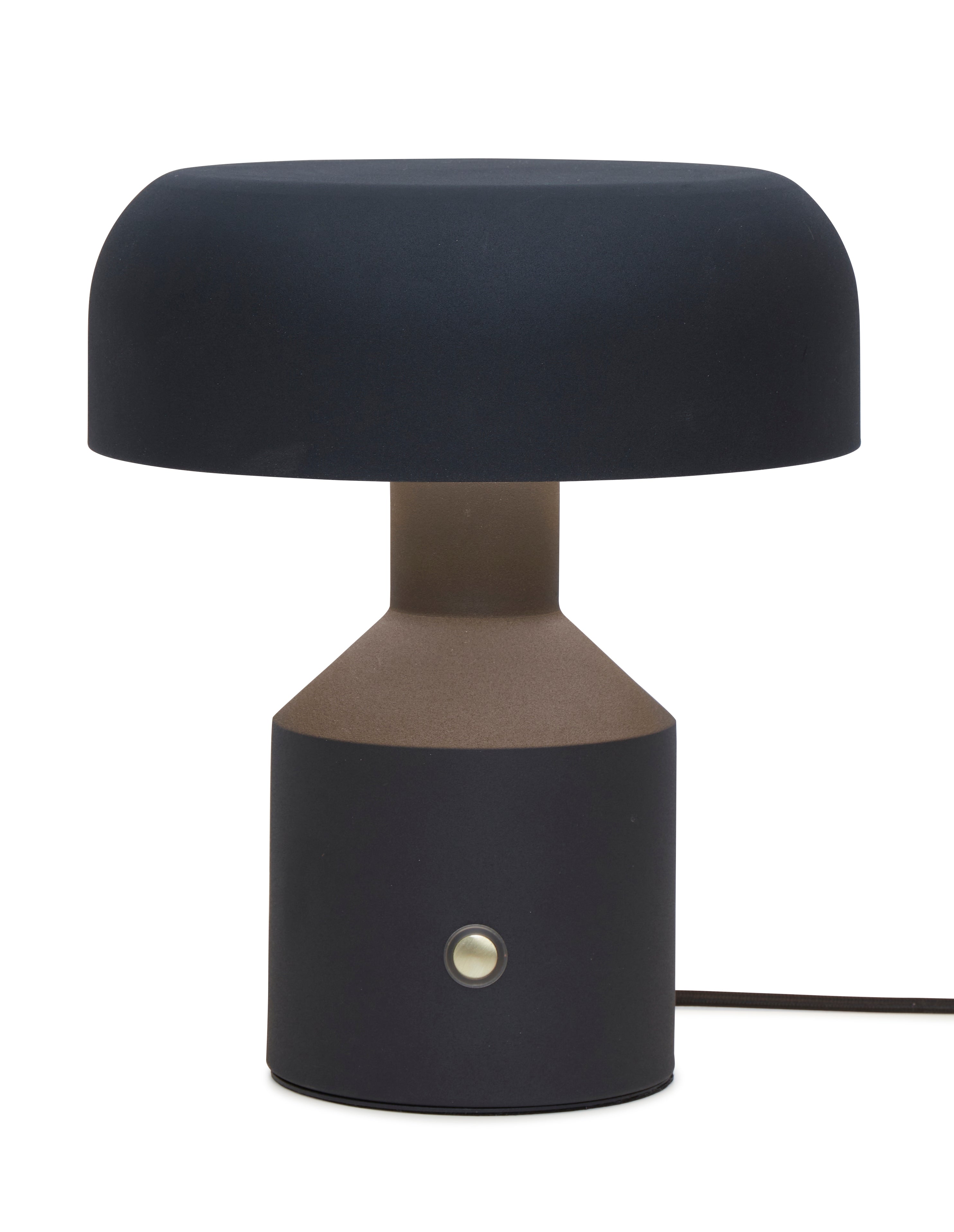 It's about RoMi Tischlampe PORTO schwarz | 25x25x30cm