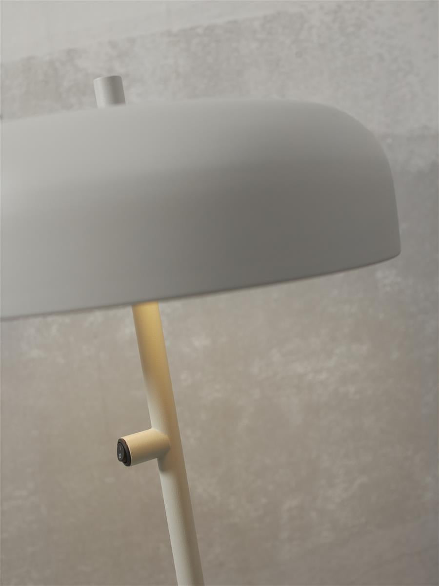 It's about RoMi Tischlampe PORTO grau | 30x30x45cm