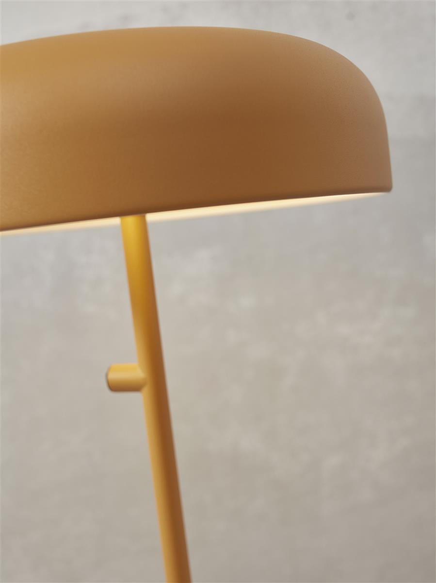 It's about RoMi Tischlampe PORTO orange | 30x30x45cm