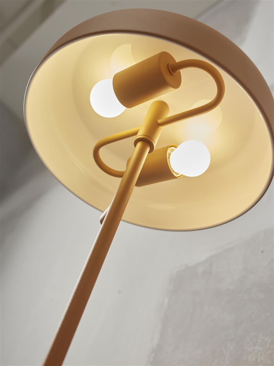 It's about RoMi Tischlampe PORTO orange | 30x30x45cm
