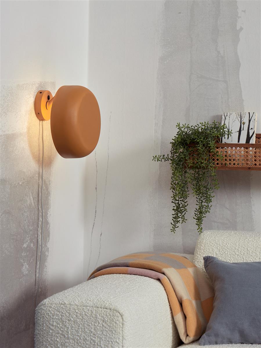 It's about RoMi Wandleuchte PORTO orange | 10,5x18x25cm
