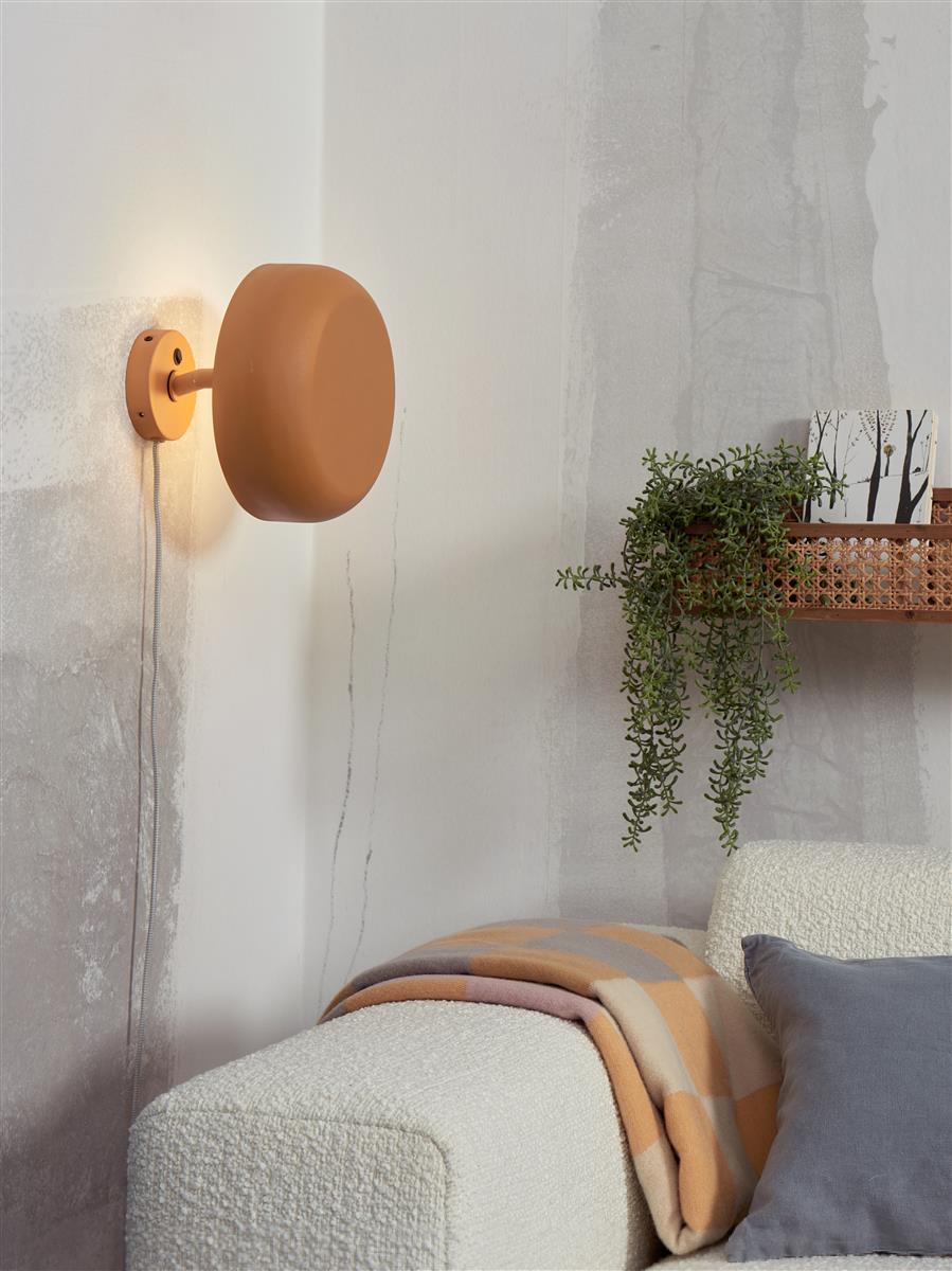 It's about RoMi Wandleuchte PORTO orange | 10,5x18x25cm