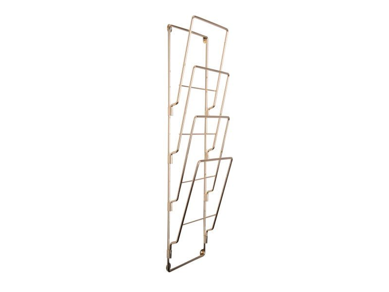 Present Time Magazinregal WIRE gold | 19x60 cm - Sir Henrys