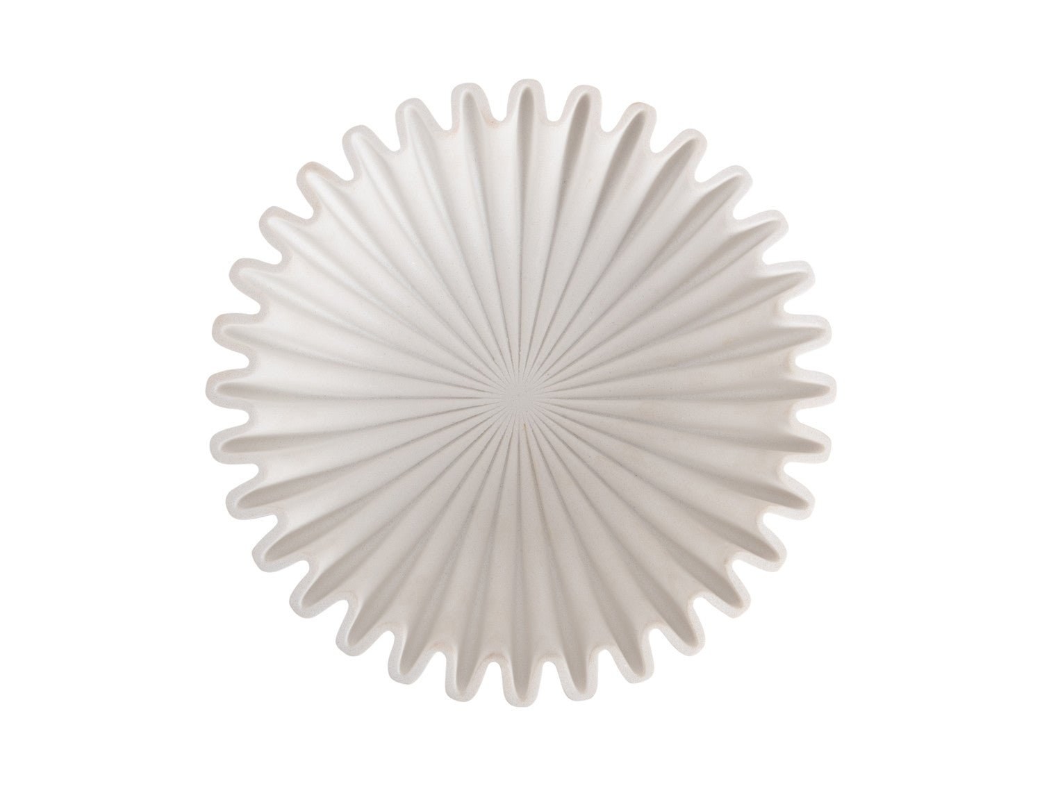 Present Time Schale WAVE M weiß | Ø 20x6,5 cm - Sir Henrys