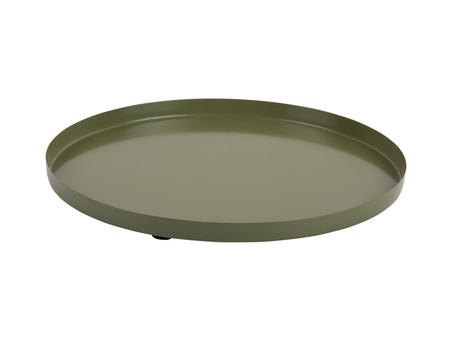Present time Tablett TRAY S army green | Ø25cm - Sir Henrys