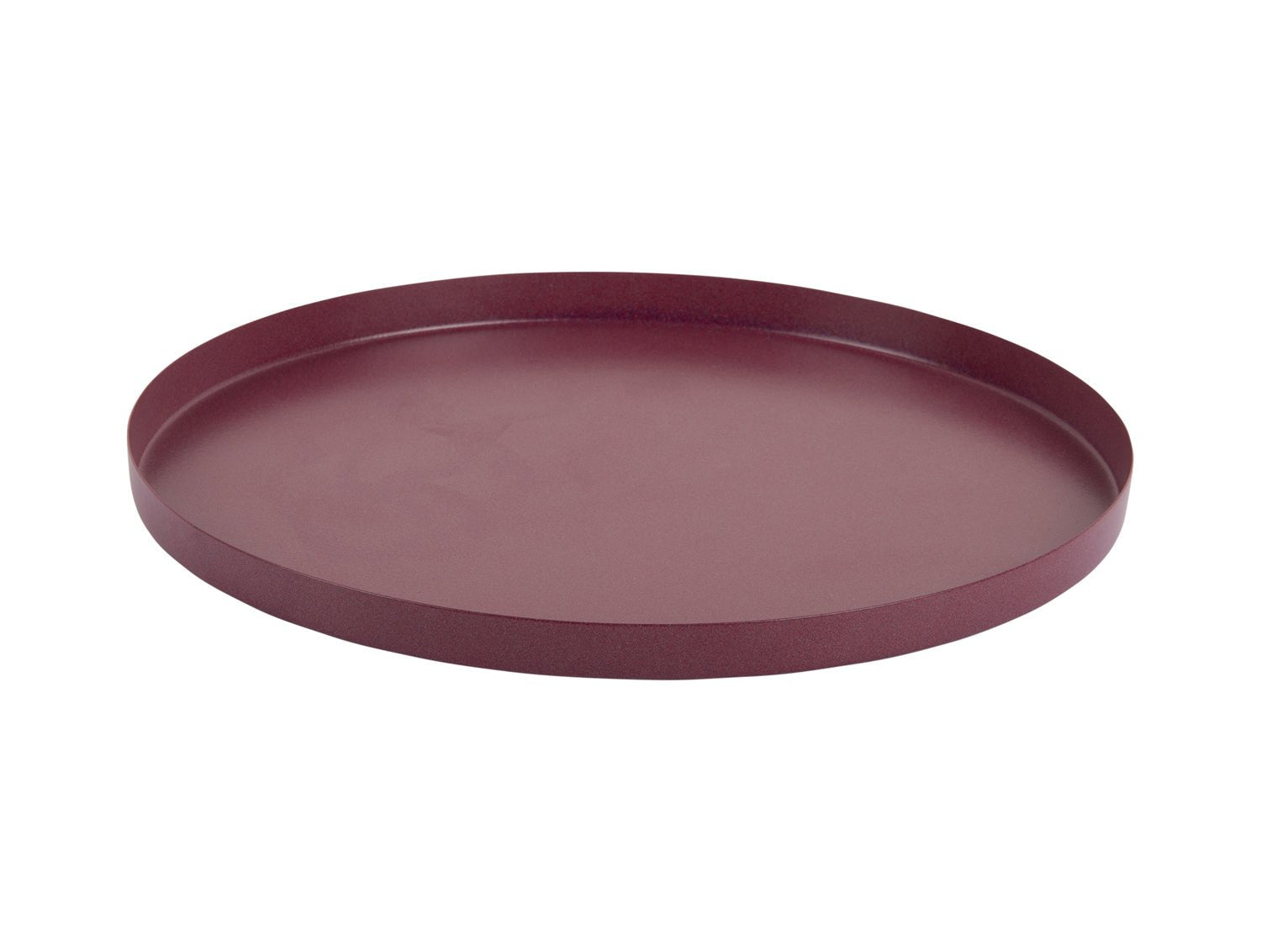Present time Tablett TRAY S dark mauve | Ø25cm - Sir Henrys