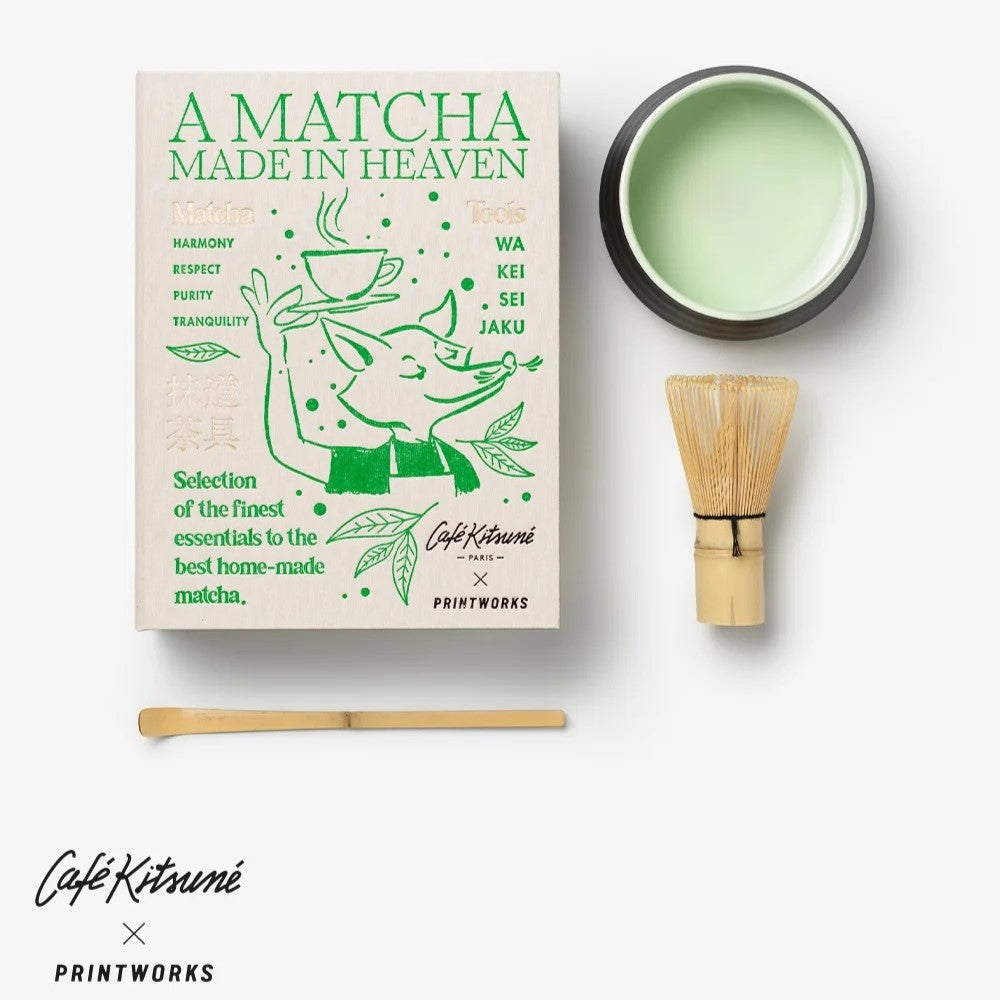 PRINTWORKS Küchenutensilien MATCHA TOOLS Matcha Tools - Cafe Kitsuné x Printworks beige | 23,3x17,8x7,8cm
