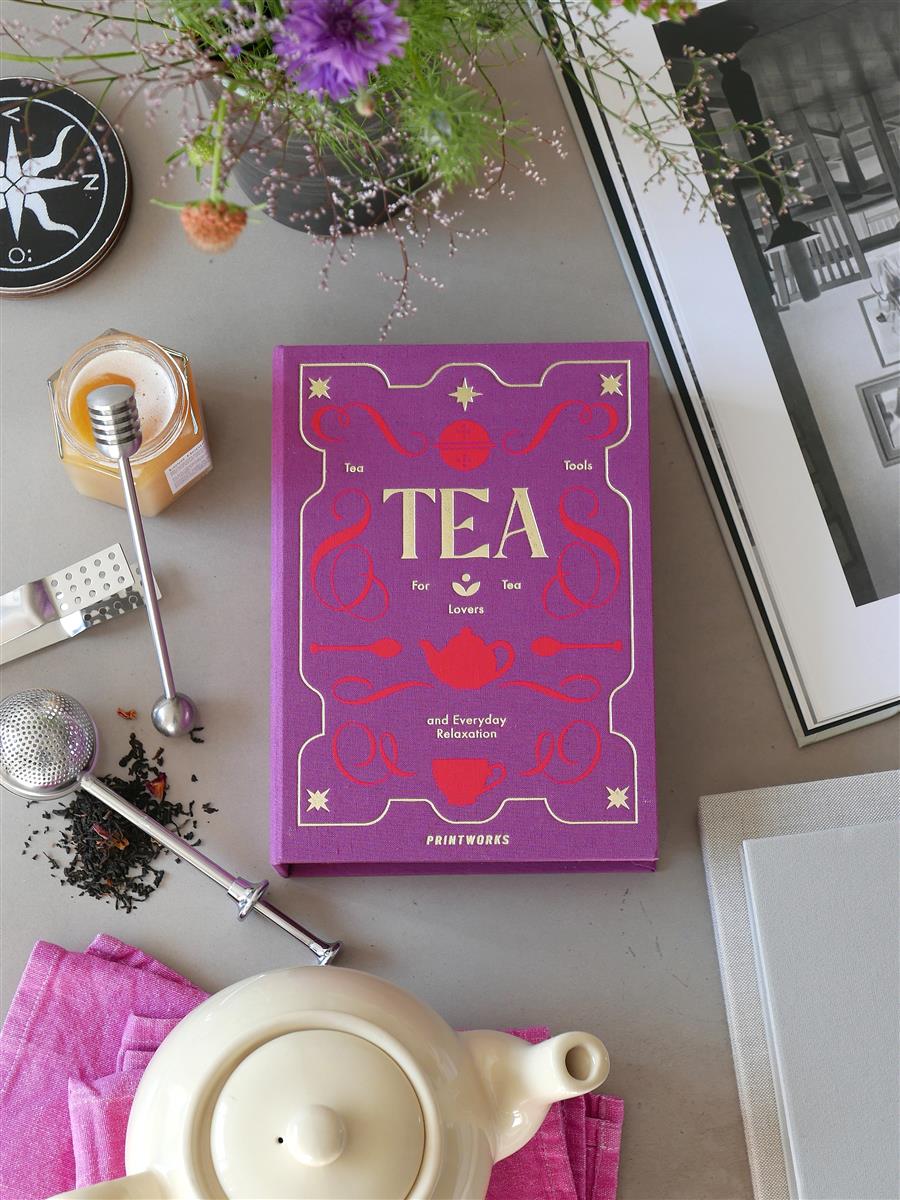 PRINTWORKS Küchenutensilien THE ESSENTIALS - TEA TOOLS - pink | 22x16x6cm