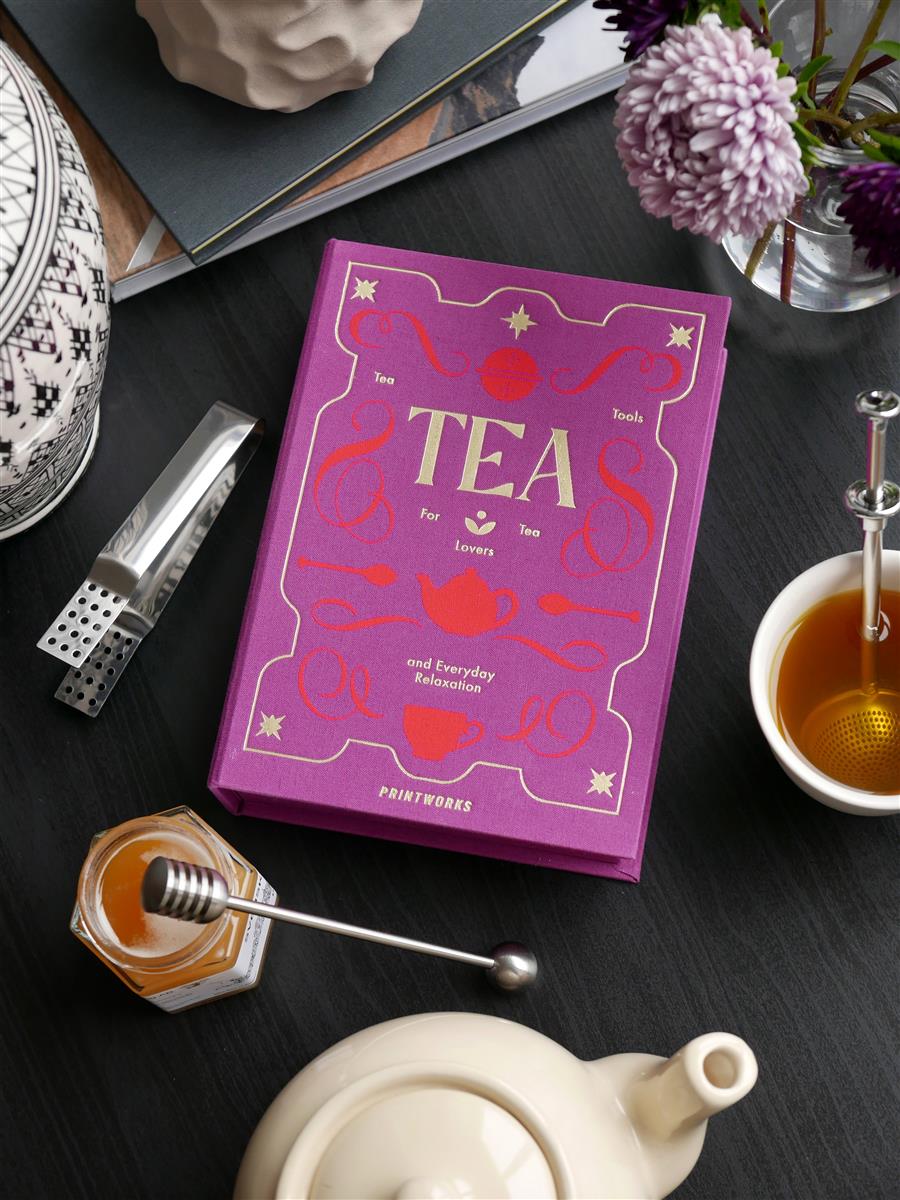 PRINTWORKS Küchenutensilien THE ESSENTIALS - TEA TOOLS - pink | 22x16x6cm