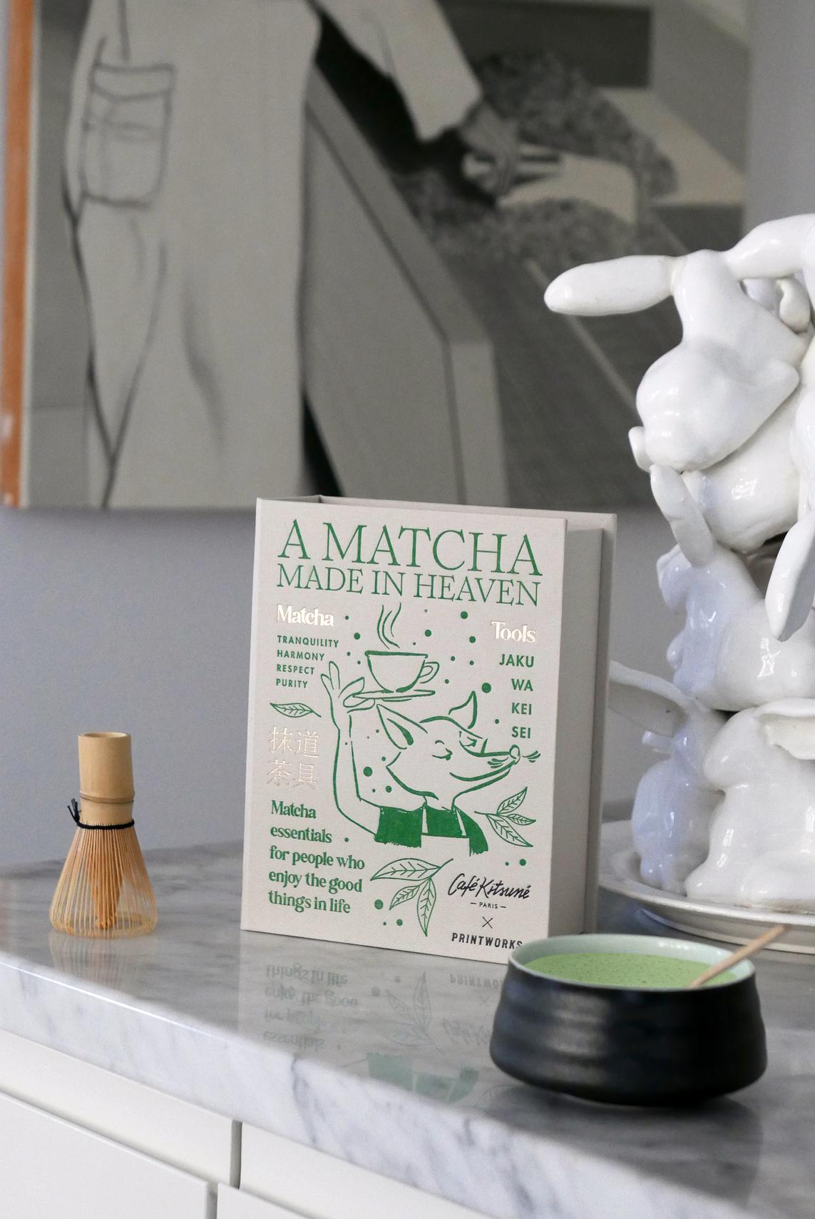 PRINTWORKS Küchenutensilien MATCHA TOOLS Matcha Tools - Cafe Kitsuné x Printworks beige | 23,3x17,8x7,8cm