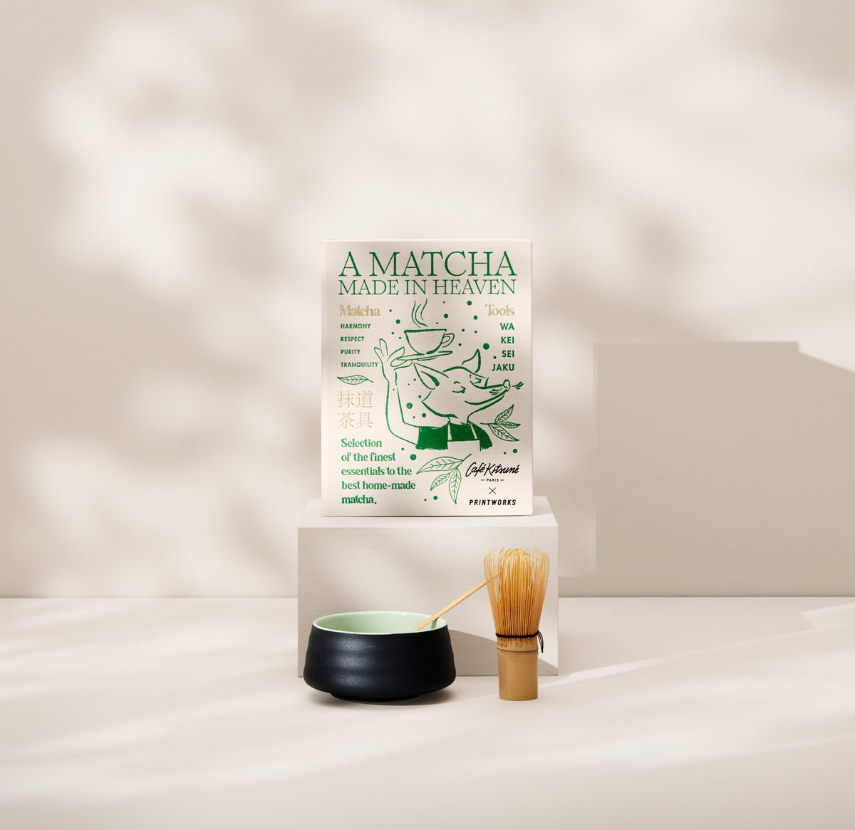 PRINTWORKS Küchenutensilien MATCHA TOOLS Matcha Tools - Cafe Kitsuné x Printworks beige | 23,3x17,8x7,8cm