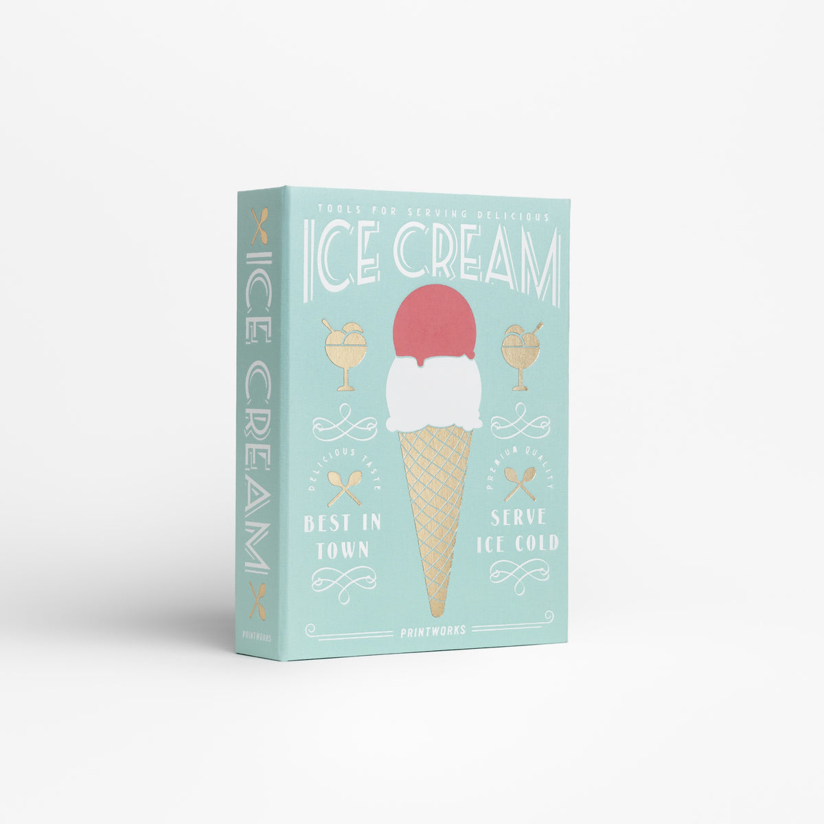 PRINTWORKS Küchenutensilien THE ESSENTIALS - ICE CREAM TOOLS mint | 25,6x19x3,5cm