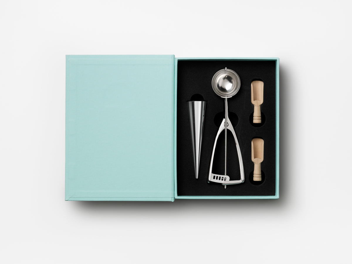 PRINTWORKS Küchenutensilien THE ESSENTIALS - ICE CREAM TOOLS mint | 25,6x19x3,5cm